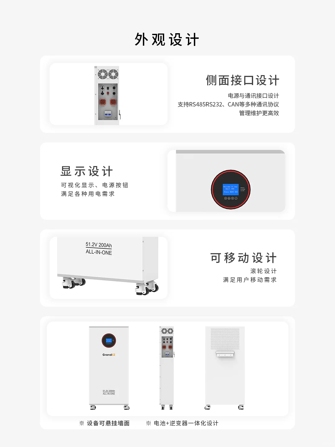 给生活多一份电力安心可移动的光储一体机