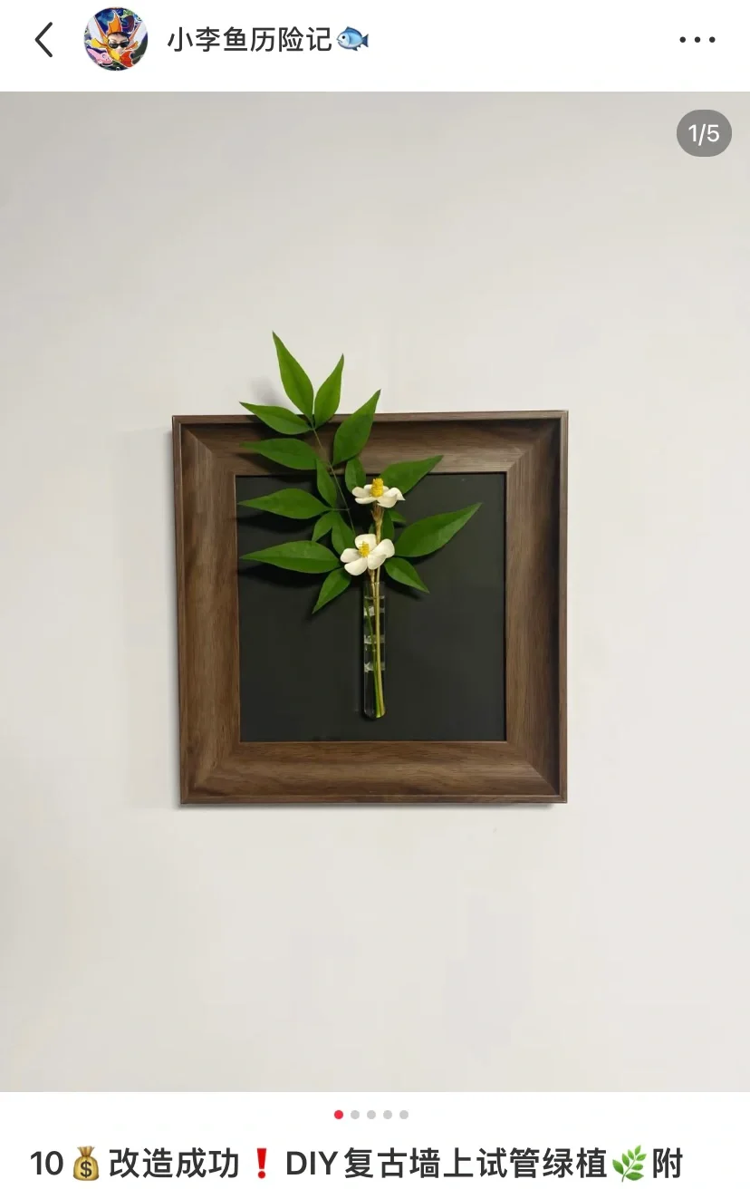 均价15?的DIY中古风墙饰合集❗️全部教程?️