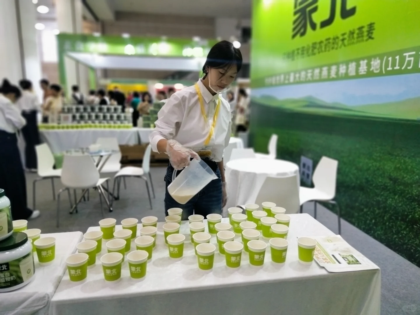 初次游逛博览会