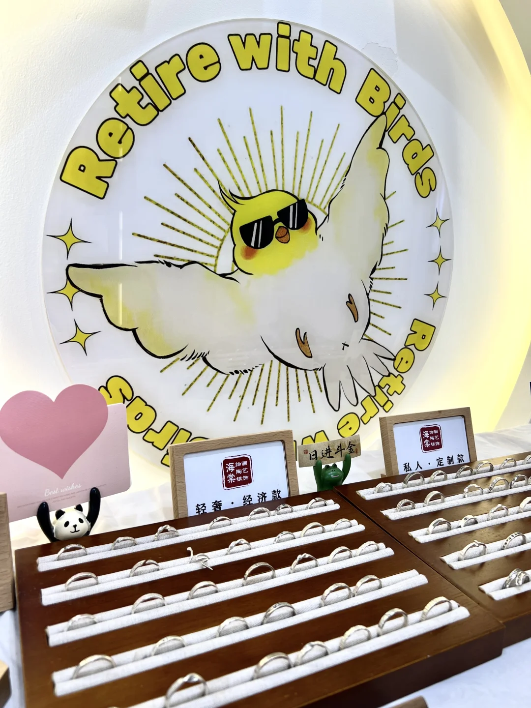 小寨坠大的手工店…治愈系烧玻璃我真的❤️