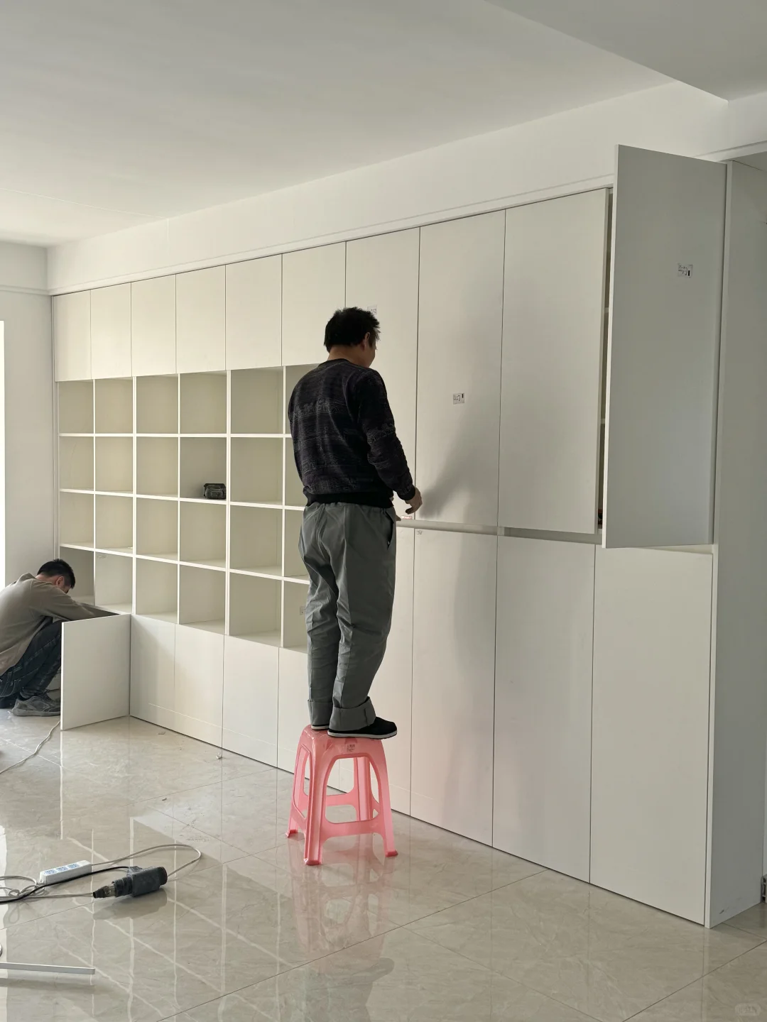 5k打造超实用多功能客厅书房?