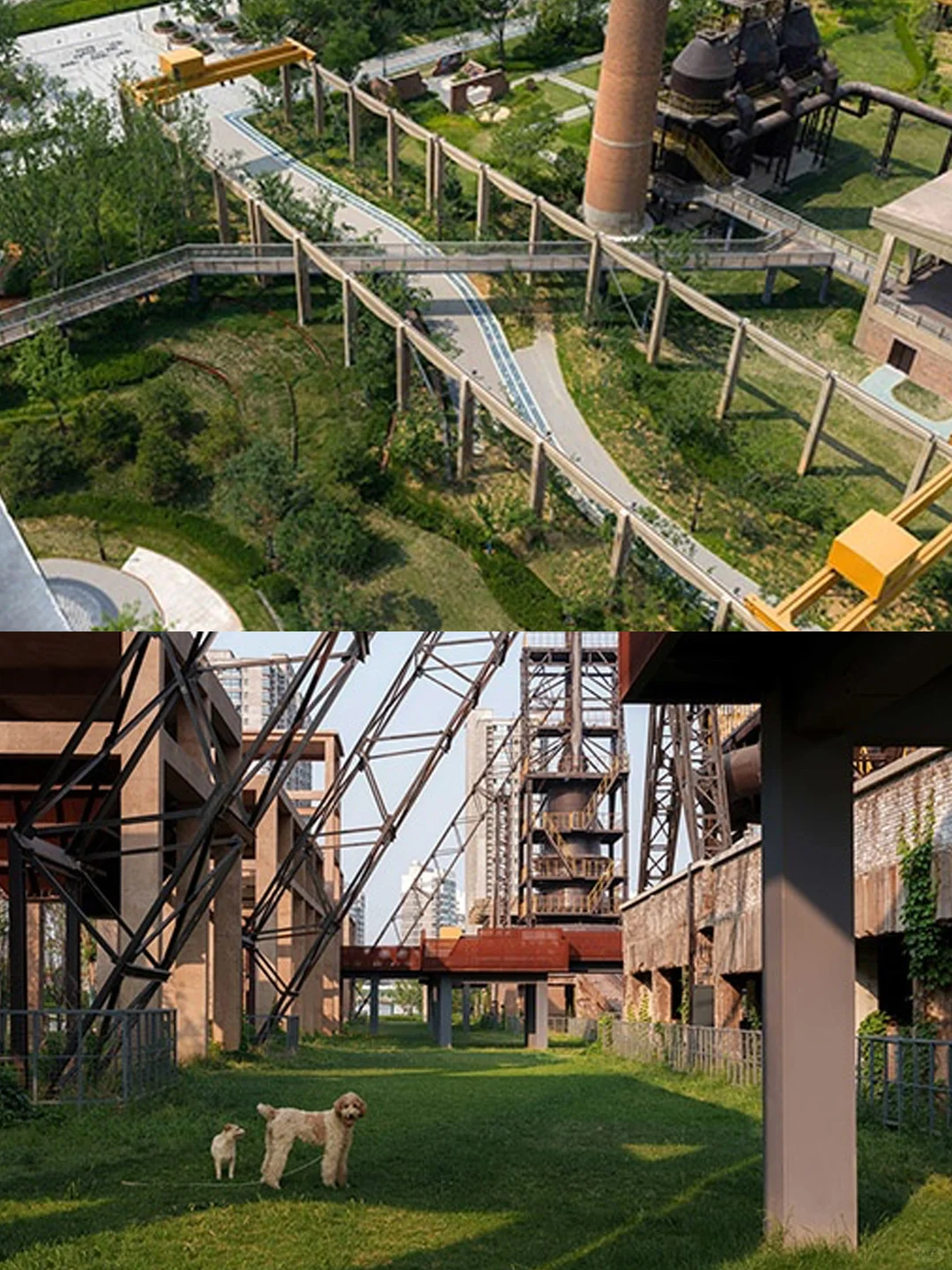 工业美与自然绿?的碰撞 -济宁铁合金1971