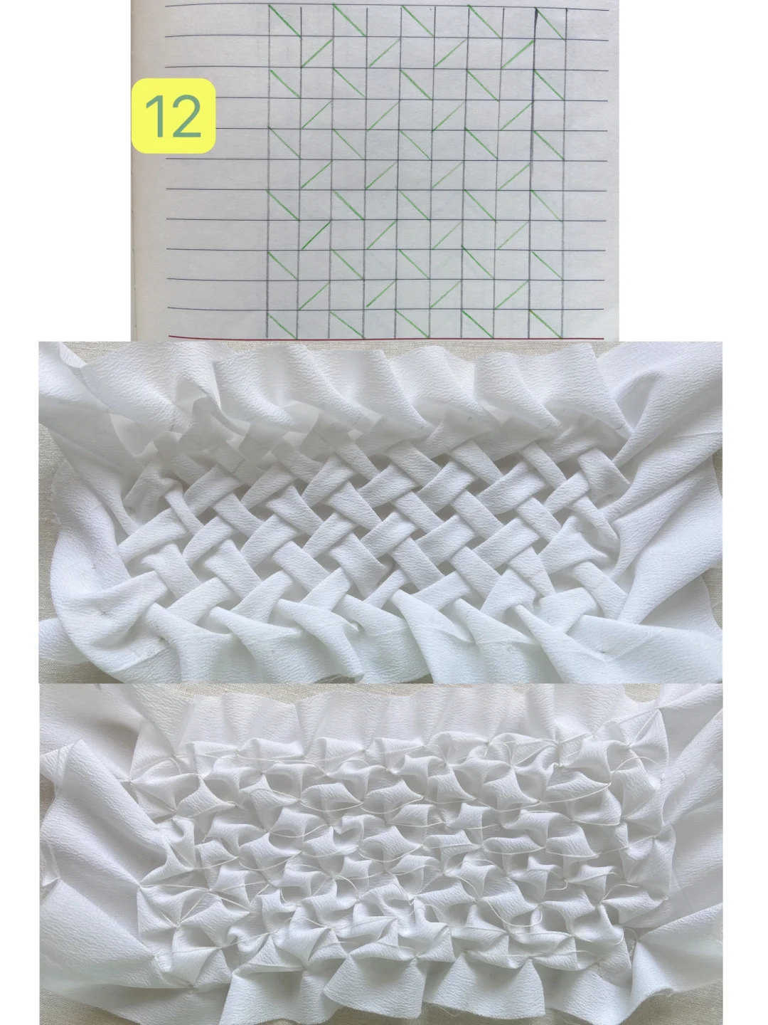 面料再造系列～肌理褶皱（11～20）总结