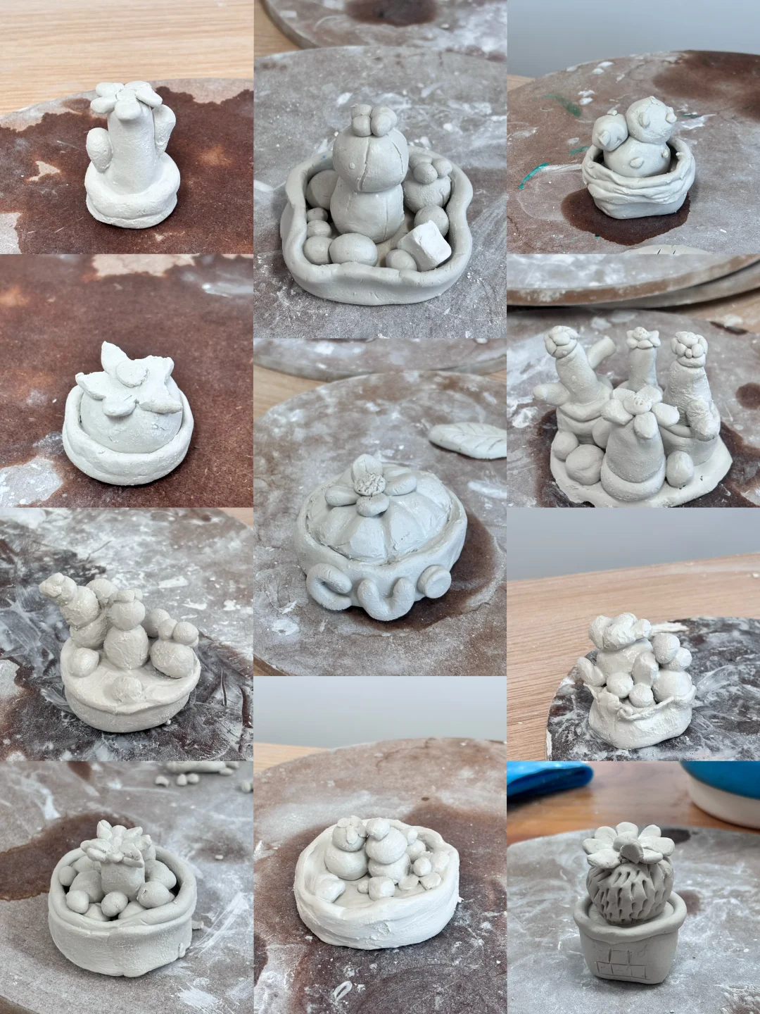 陶艺社团｜陶艺作品《仙人掌》