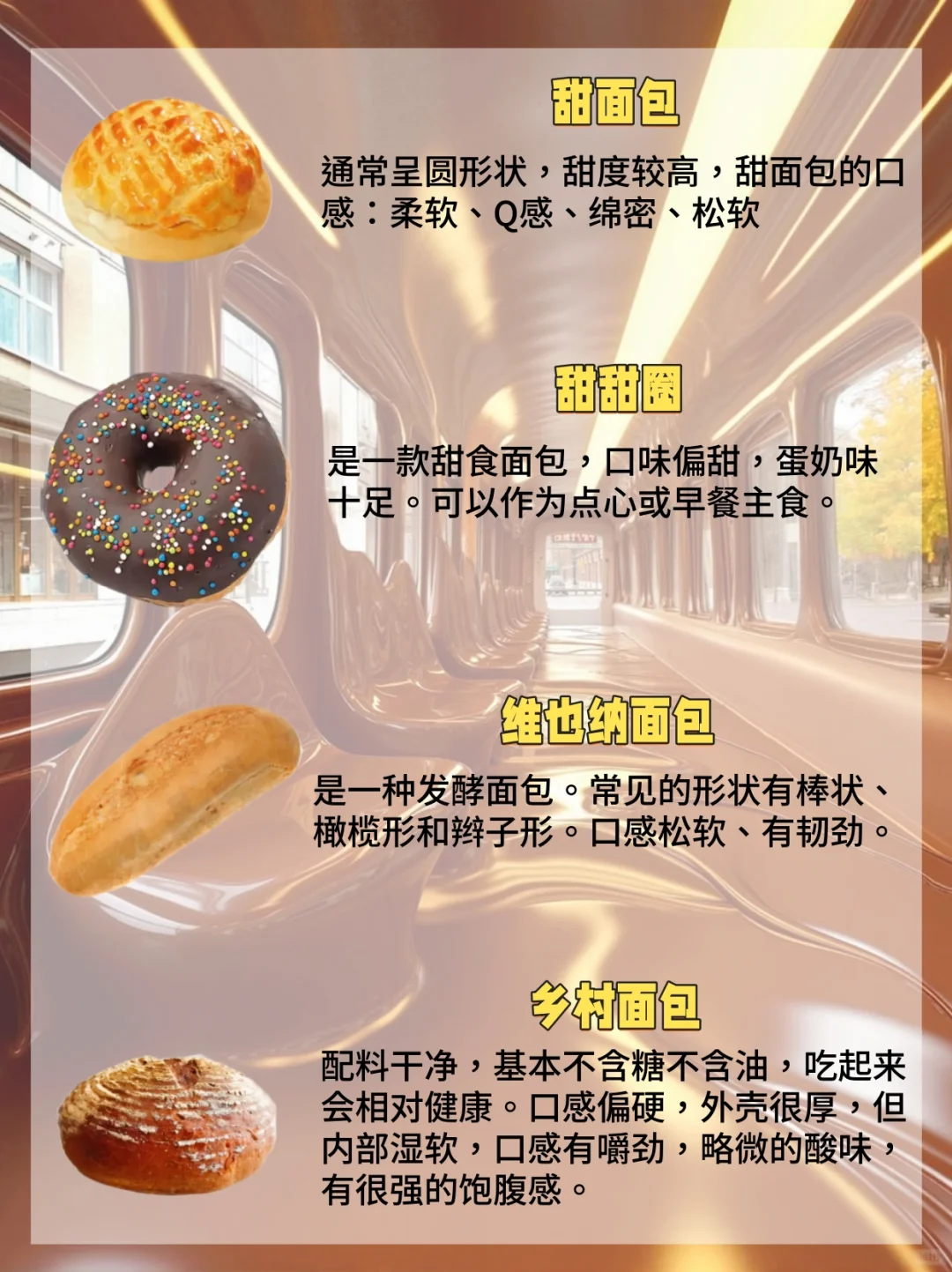 全球面包种类合集‼️你爱吃哪种❓