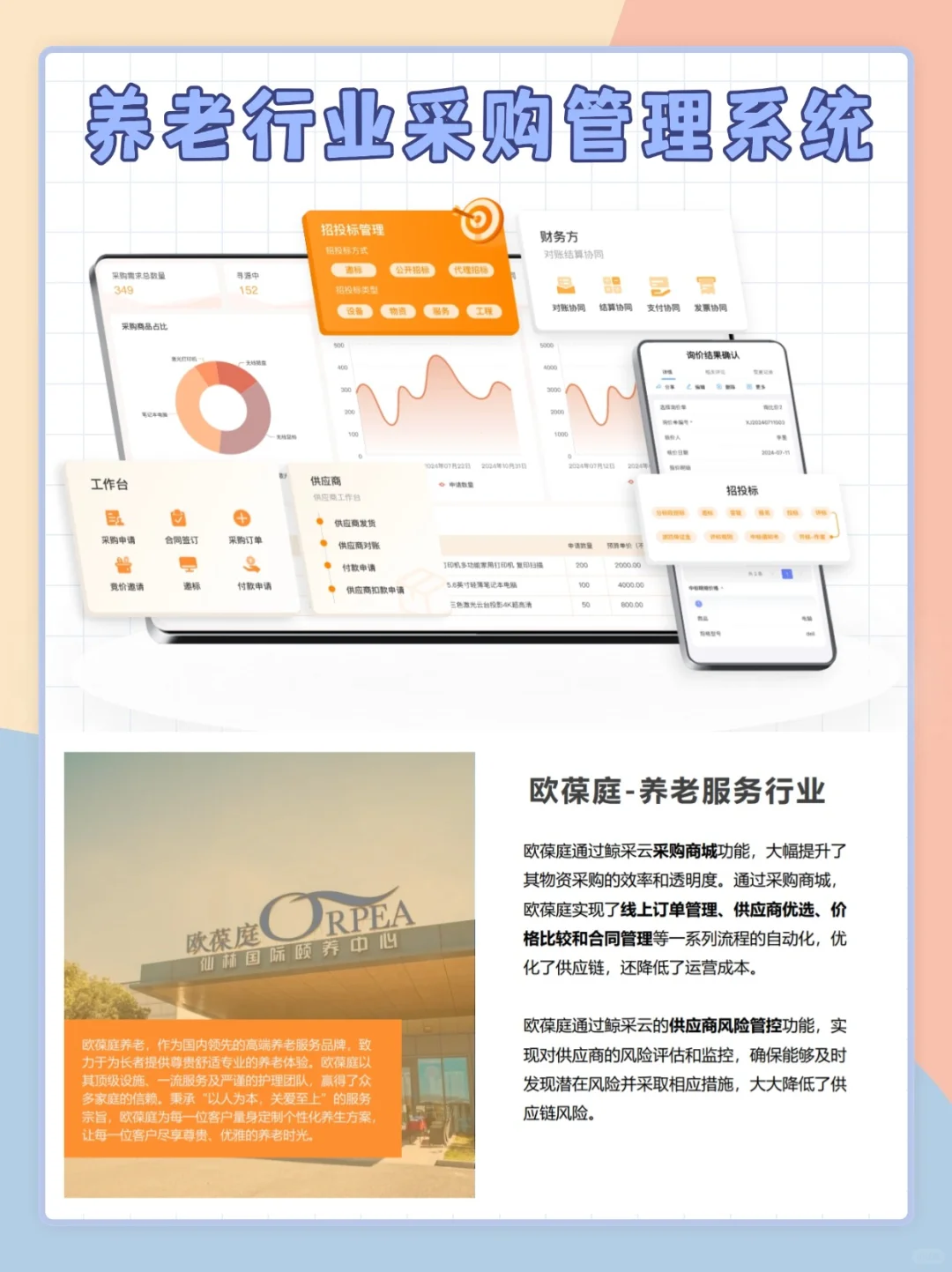 养老服务企业采购福音！采购系统就选它！