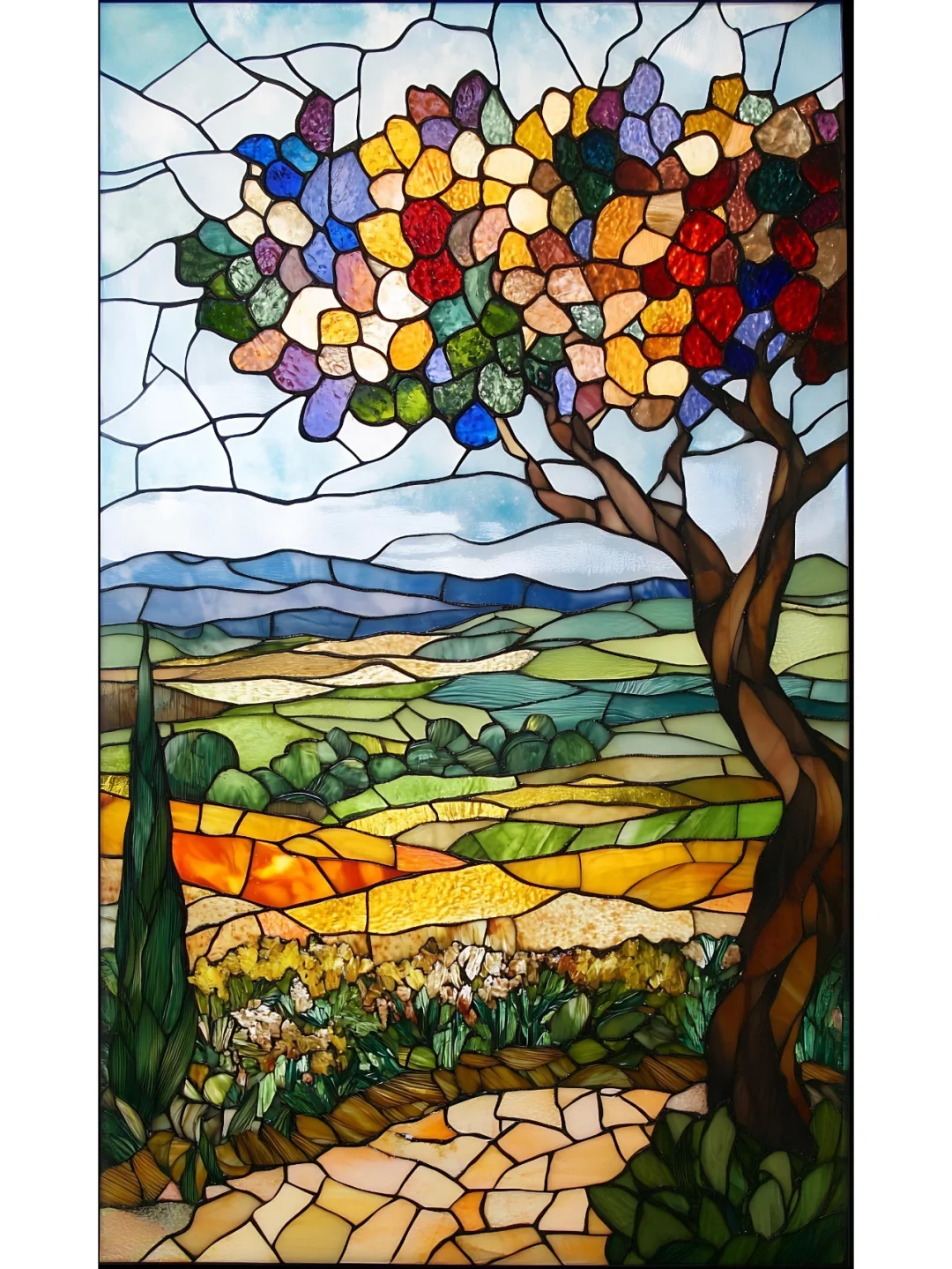 珐琅彩玻璃屏风：以手造之境，对话千年光阴