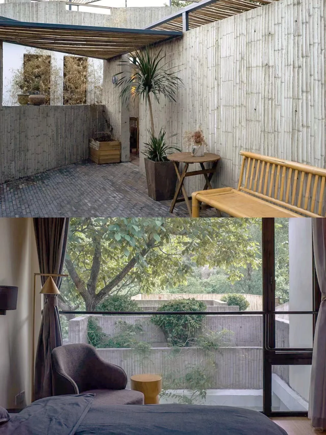 竹模水泥板‼️设计师都在找的新材料