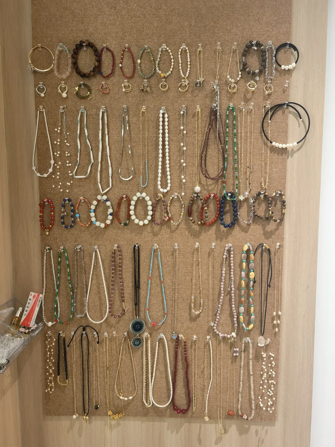 自制首饰墙