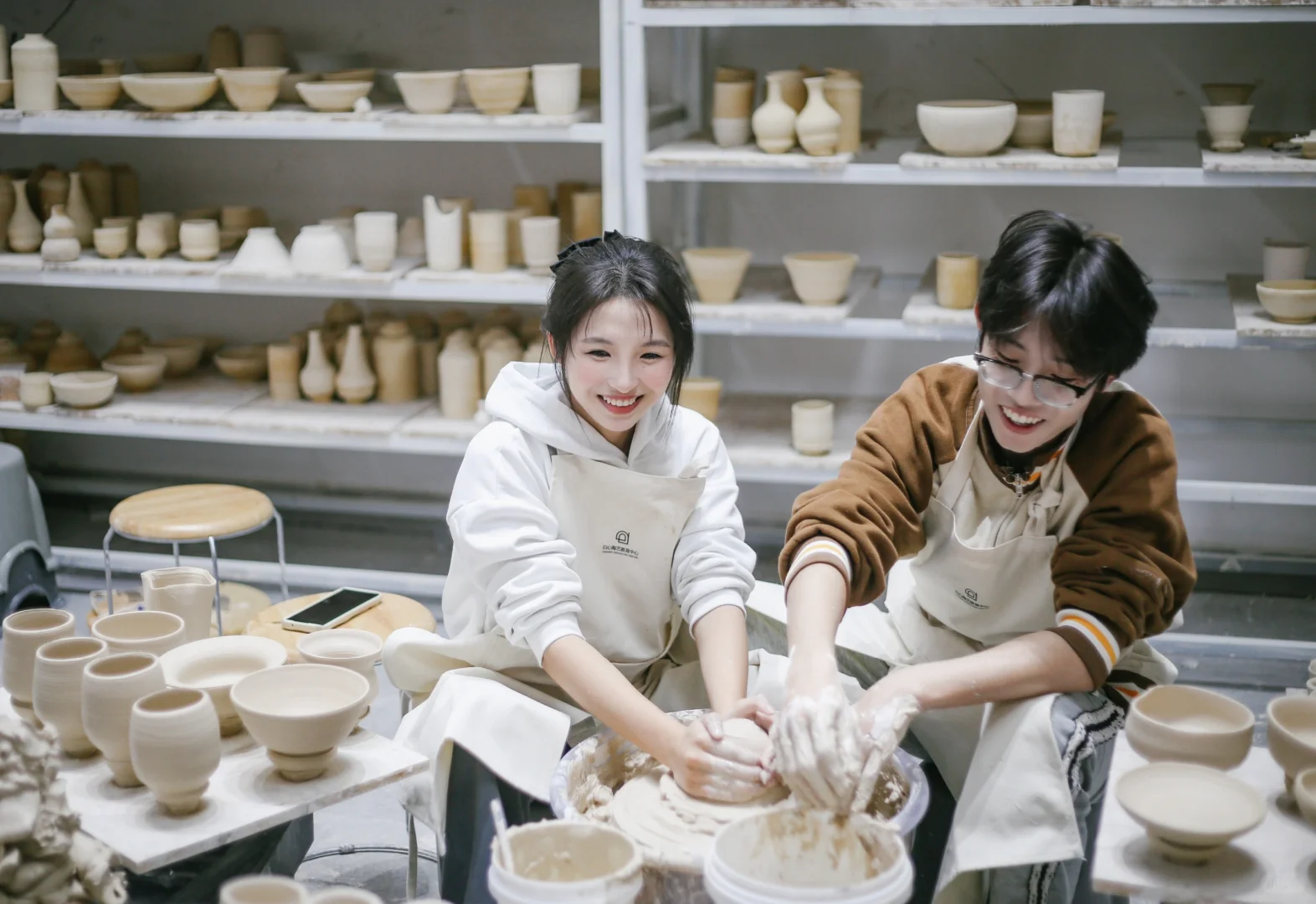 超适合情侣约会的陶艺DIY工作室