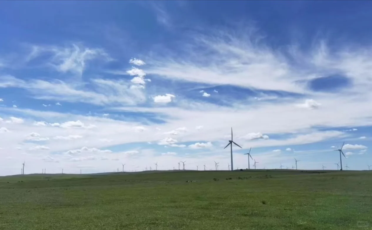 乌兰察布风车草原