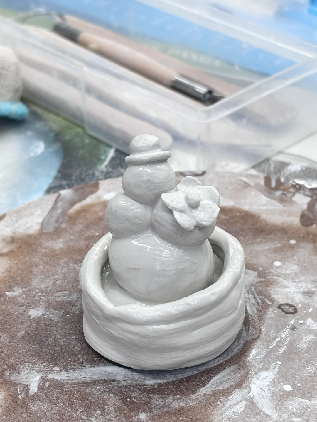 陶艺社团｜陶艺作品《仙人掌》