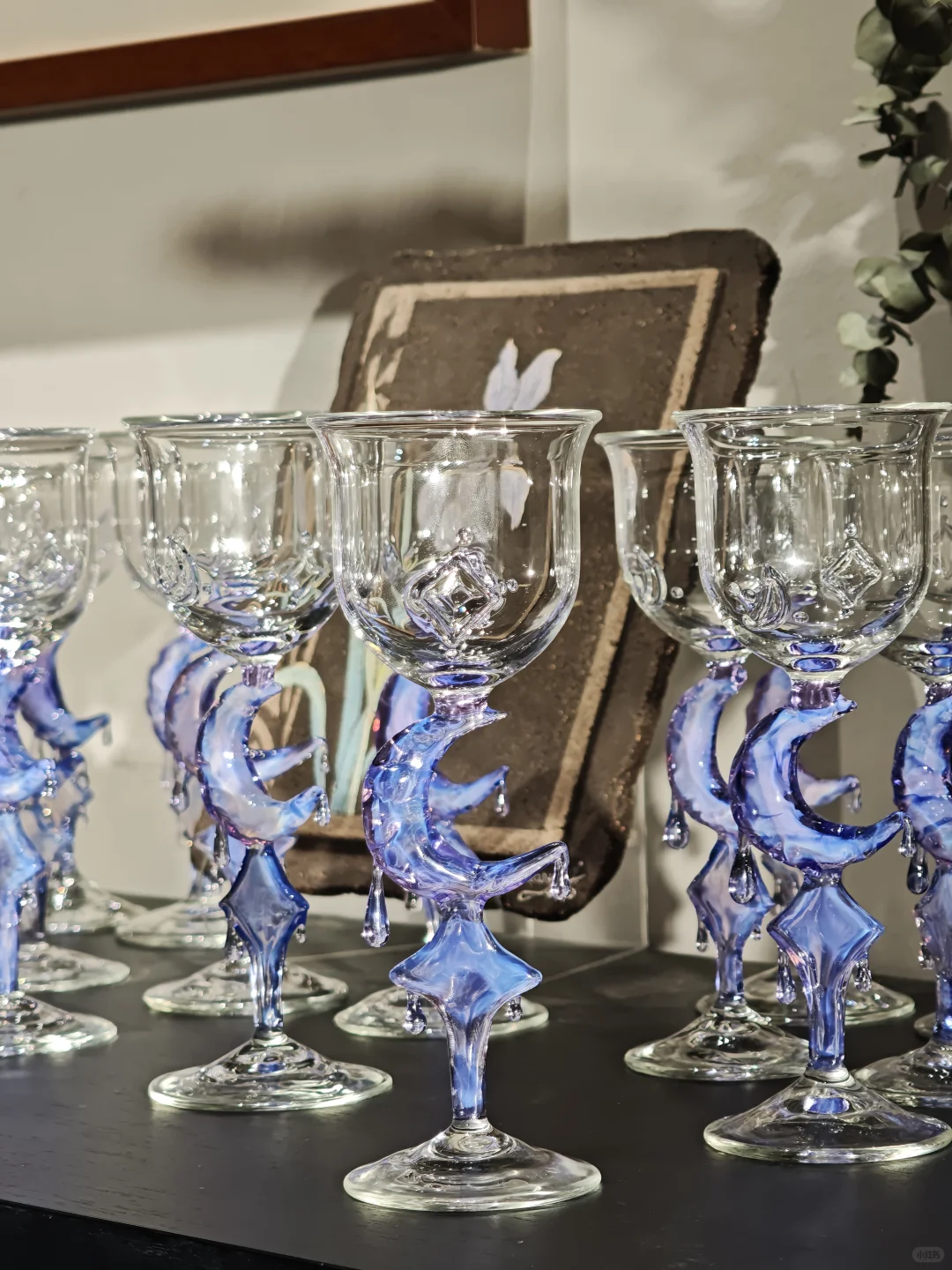 万人期待的星月杯发货啦！灯工玻璃高脚杯