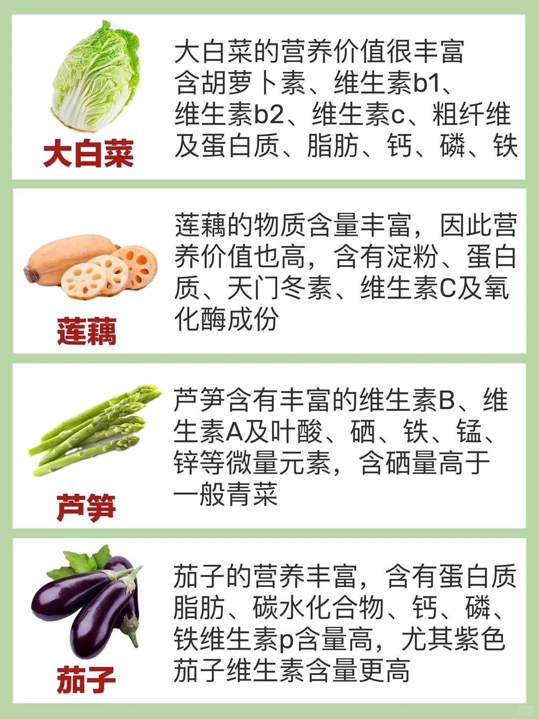 应季蔬菜时间表