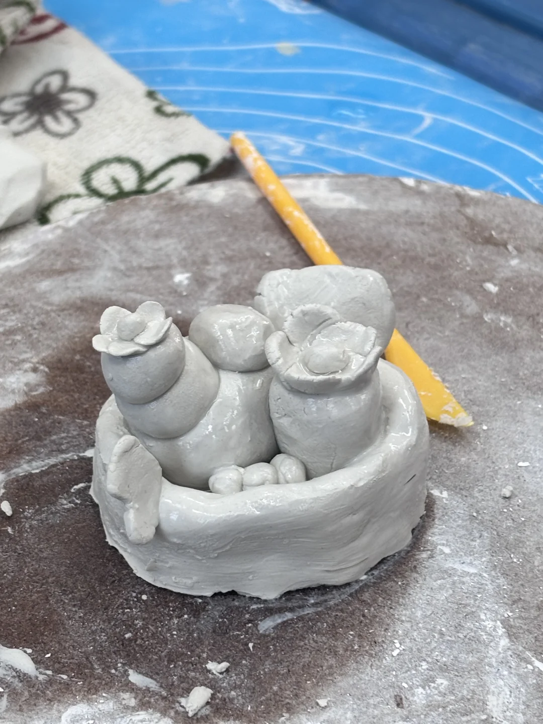 陶艺社团｜陶艺作品《仙人掌》