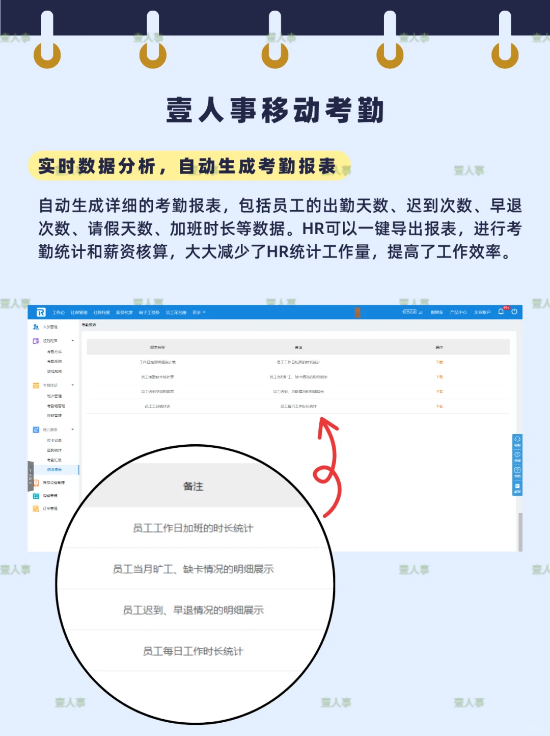 企业福音！HR再也不担心考勤出问题了！
