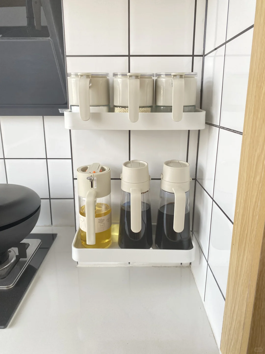 买了8个才找到一个好用的调料罐调料盒！