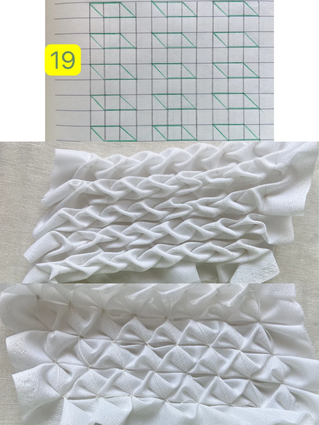 面料再造系列～肌理褶皱（11～20）总结