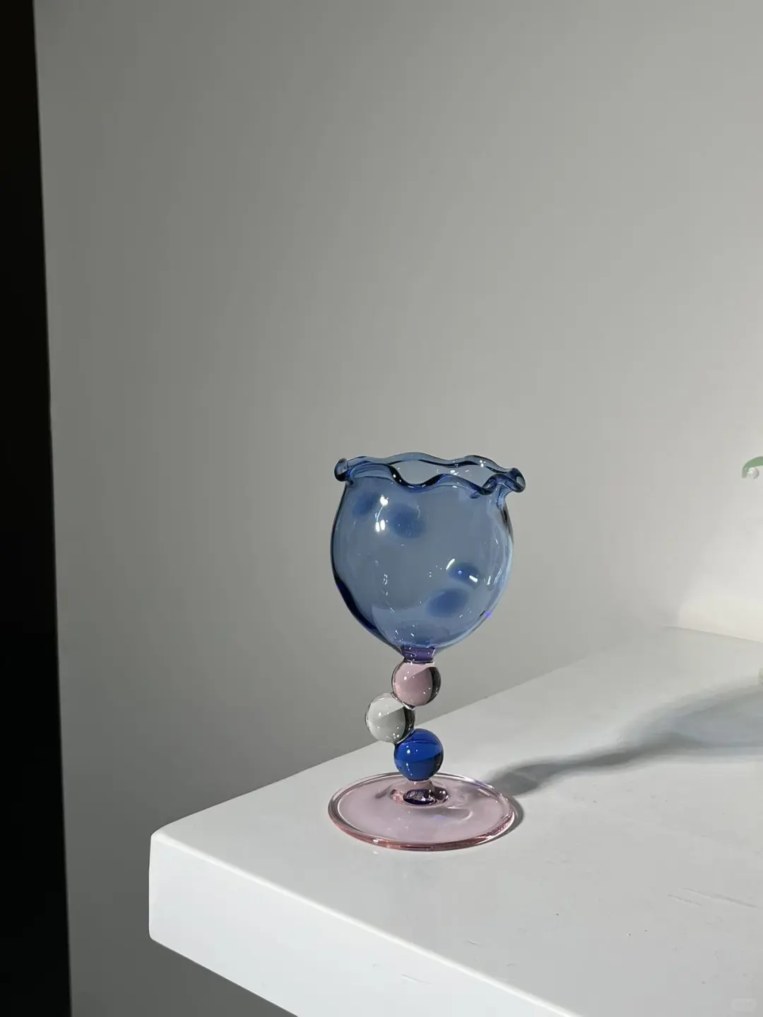 在景德镇做玻璃杯上的灵动蝶韵?