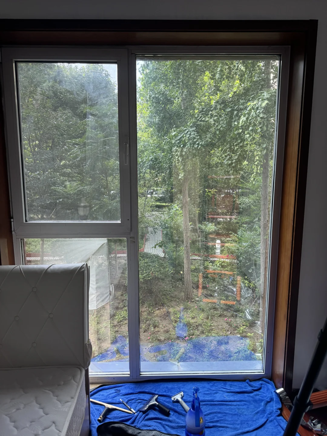 单向透视隔热膜（内看外，外看不到内）防窥