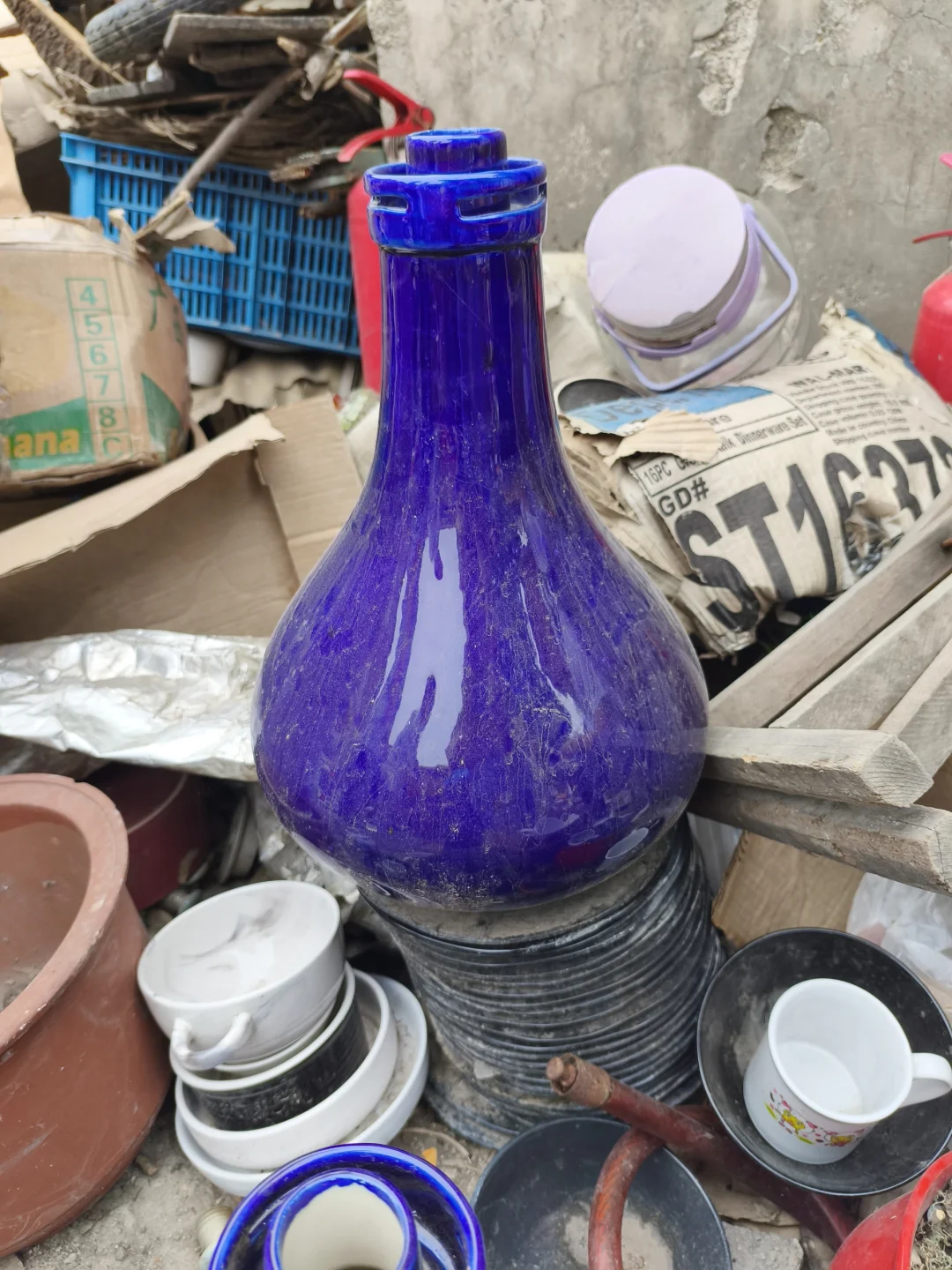 博山惊现陶瓷玻璃捡漏王!1元起抢疯