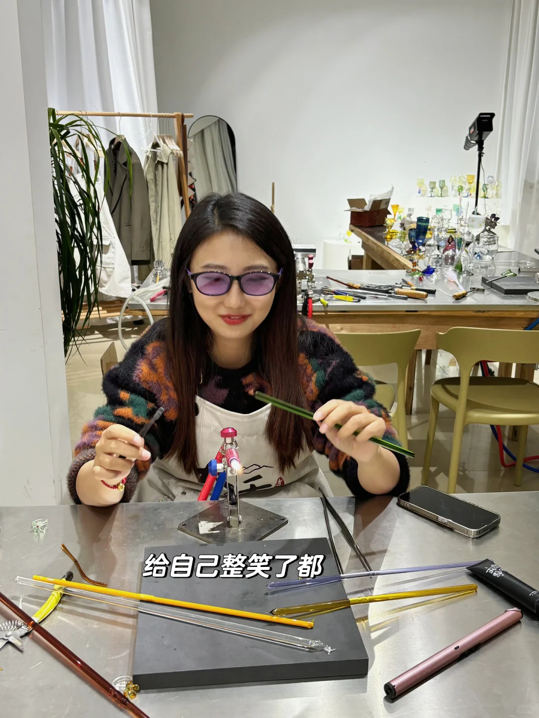 ?来景德镇一定要烧玻璃 太上头了！