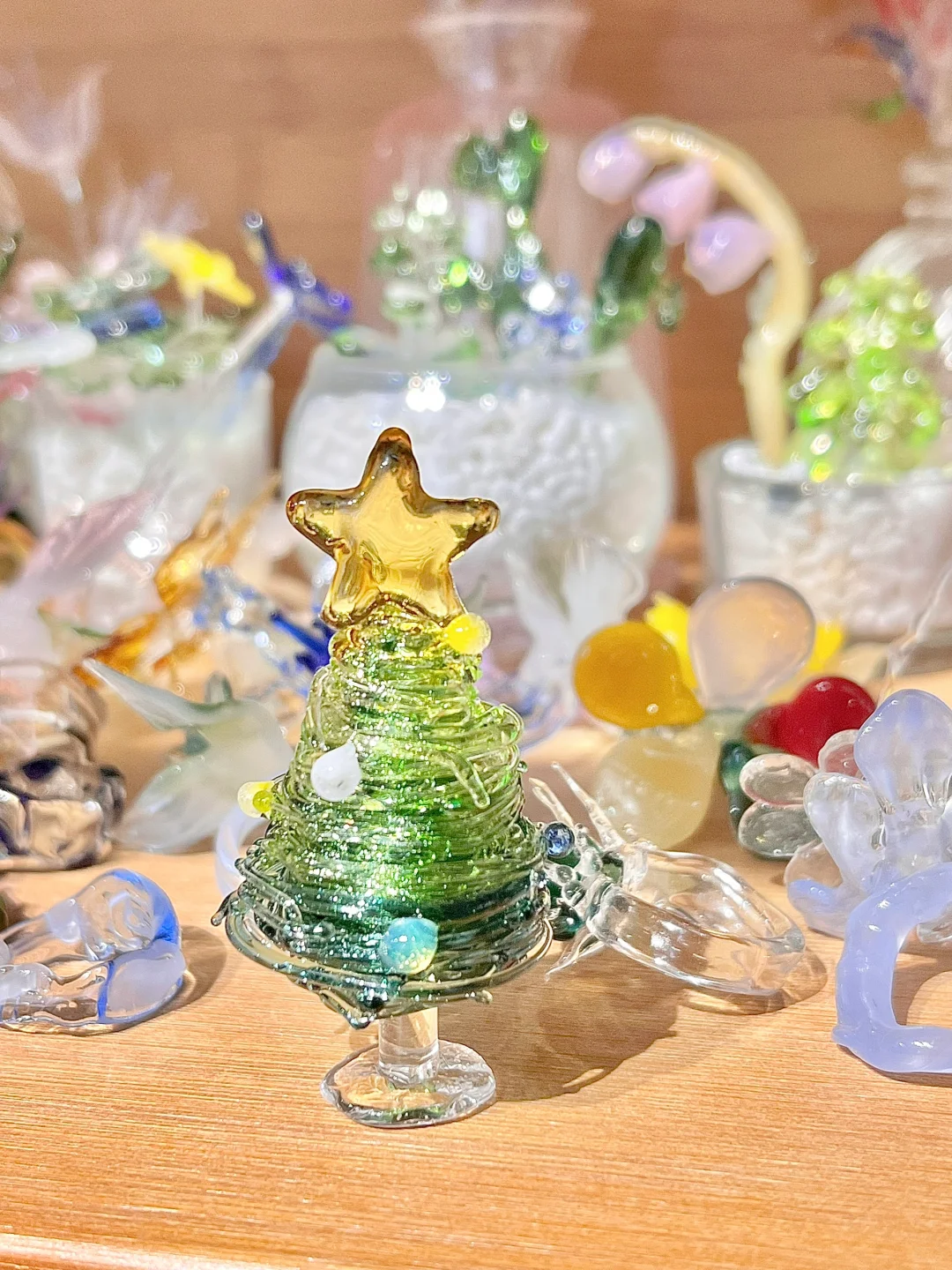 在苏州体验烧玻璃啦！真的好美呀