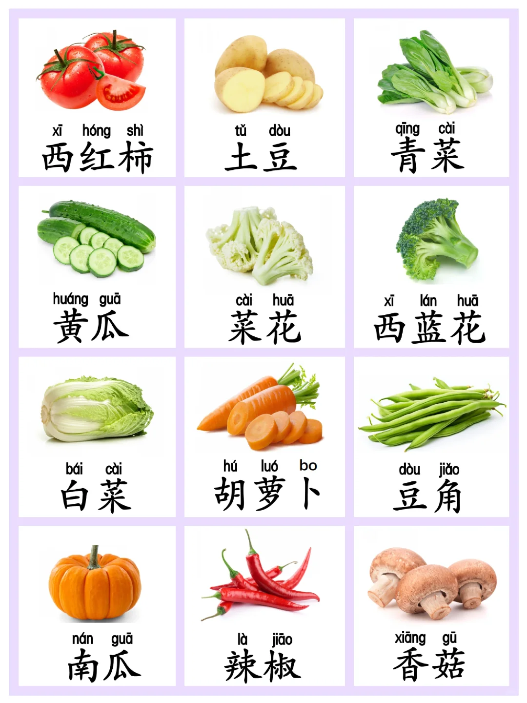 建议收藏⭐️|闪卡“蔬菜”|持续更新❤️
