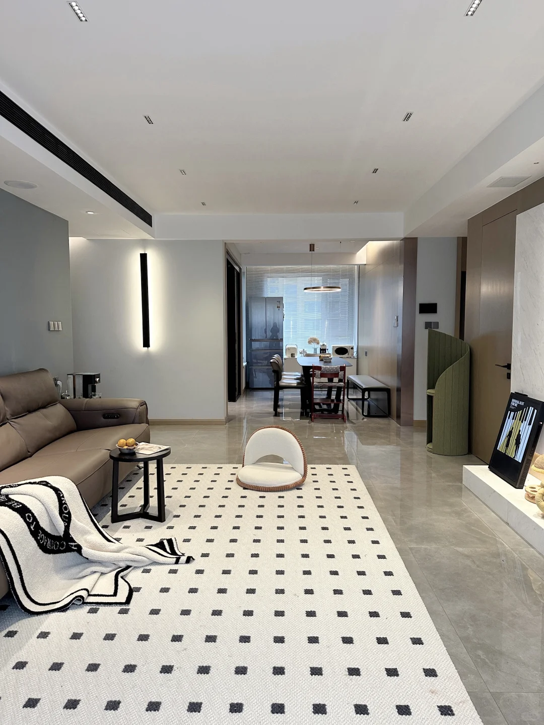 120平极简风这样装|真的显大又高级~