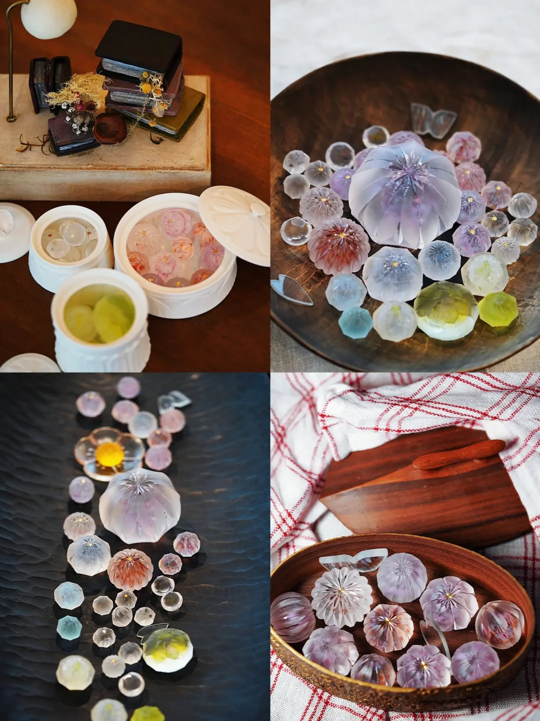 山本真衣 | 绝美的樱花玻璃糖果