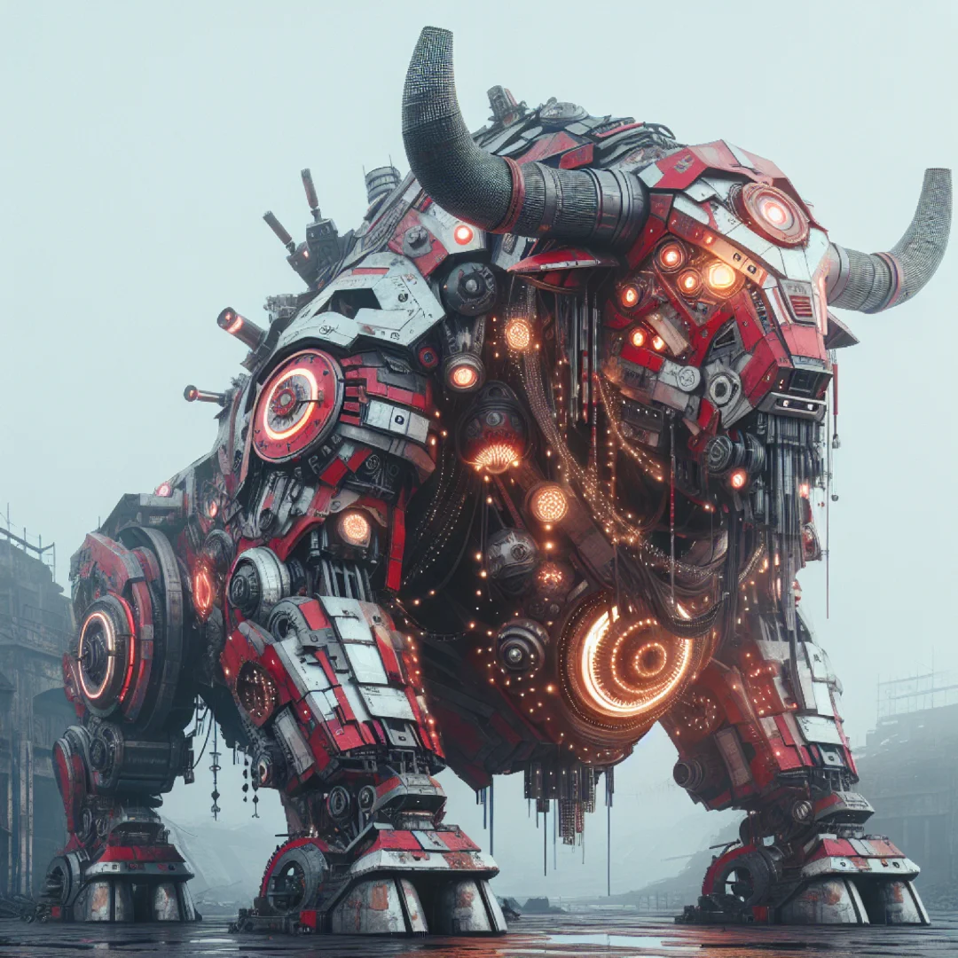 末日主题|重工业机械猛兽，想驾驭吗？