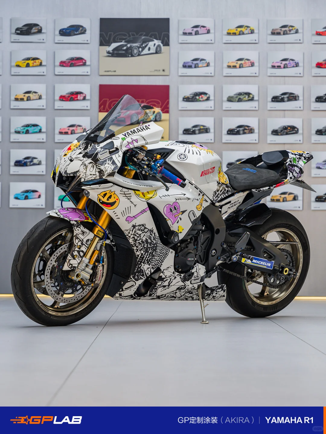 Yamaha R1 | GP定制涂装（AKIRA）