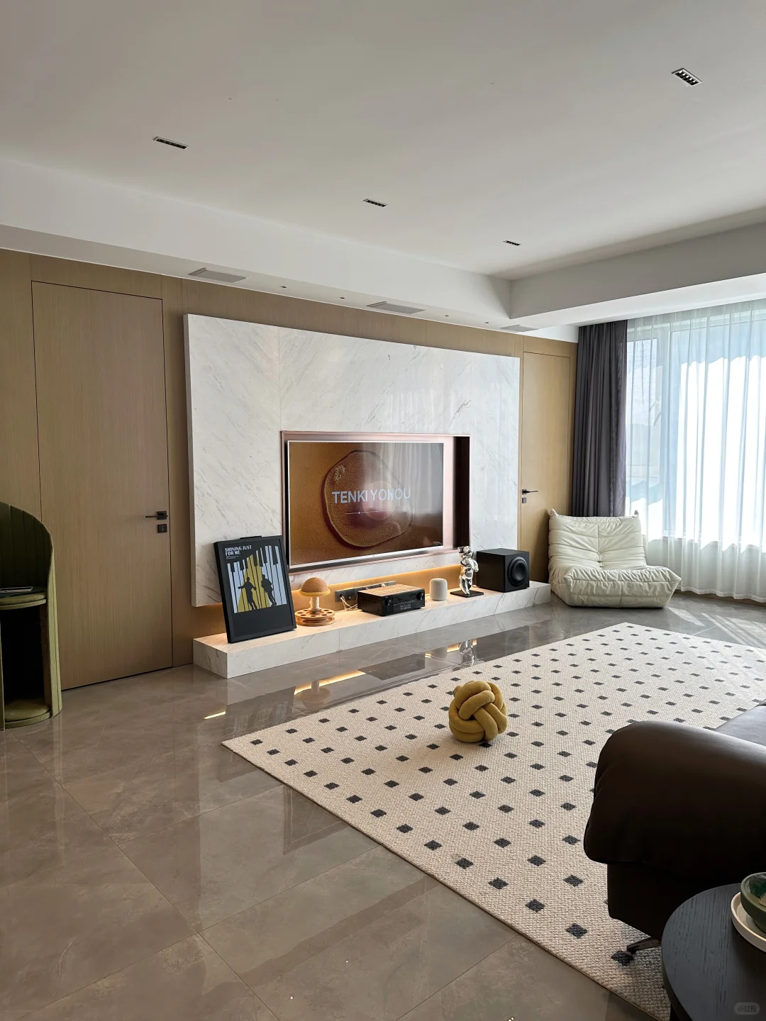 120平极简风这样装|真的显大又高级~