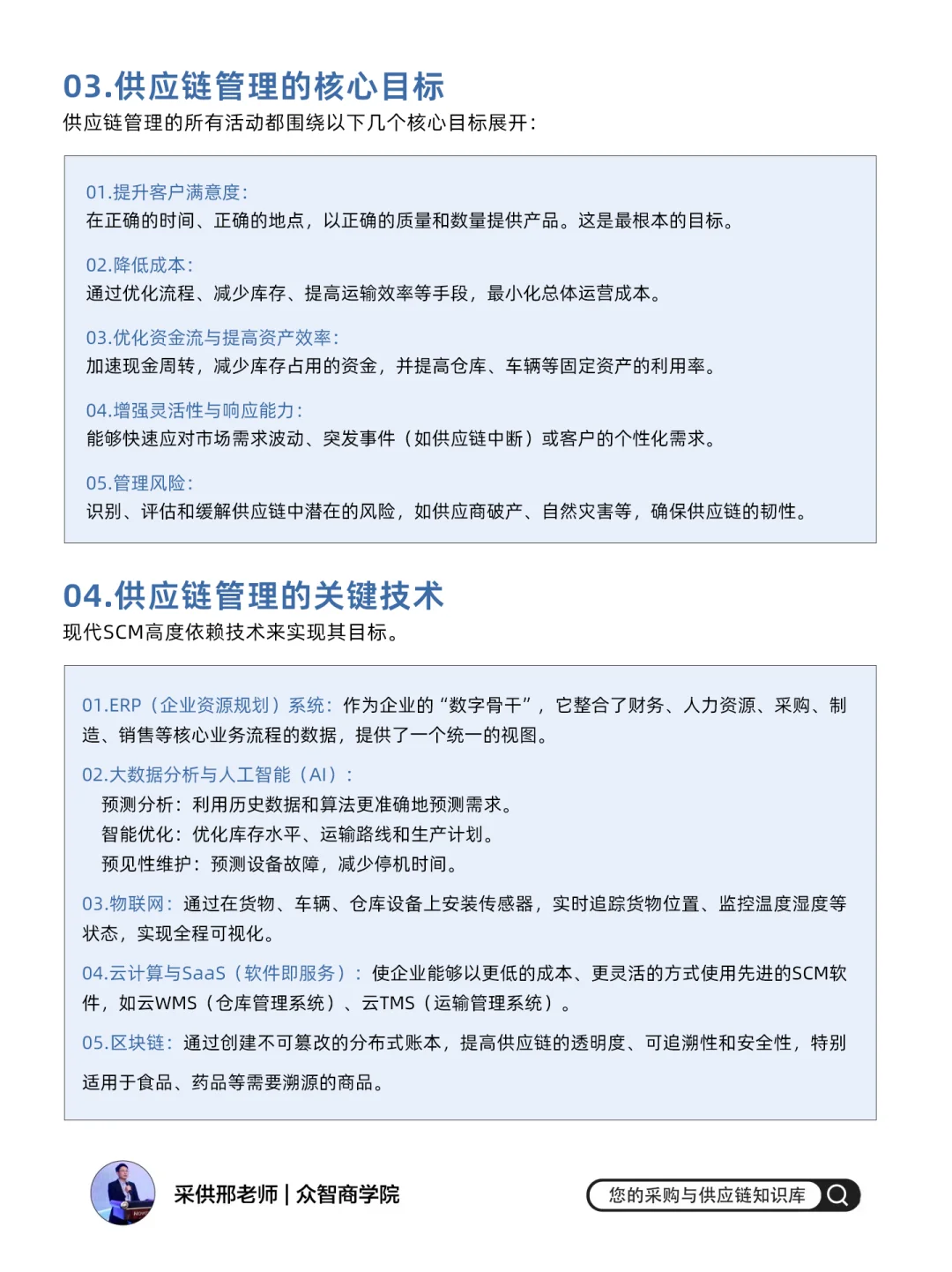 供应链管理5大核心点