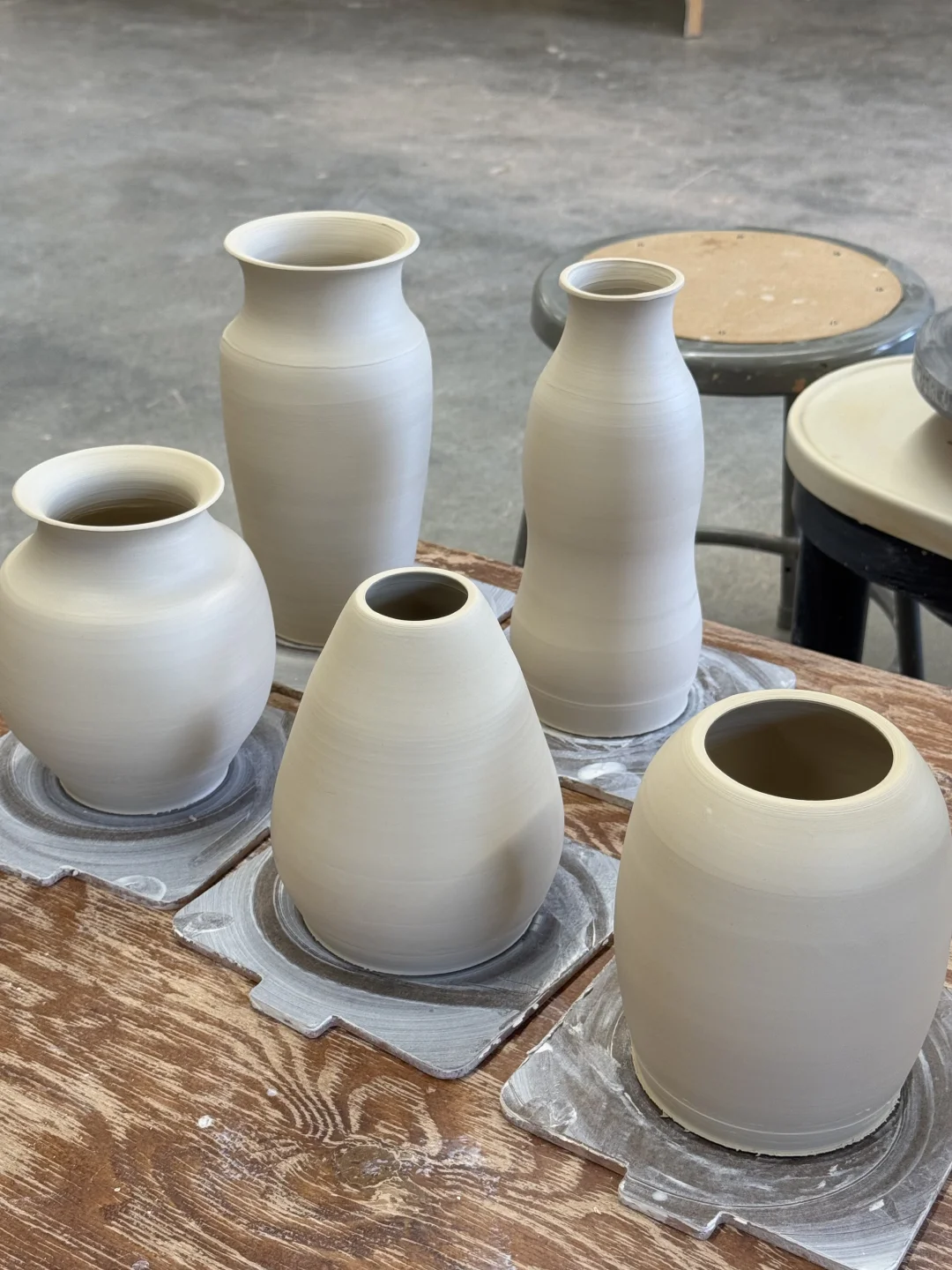 陶艺练习的喜与悲｜第一次好后悔切胚?