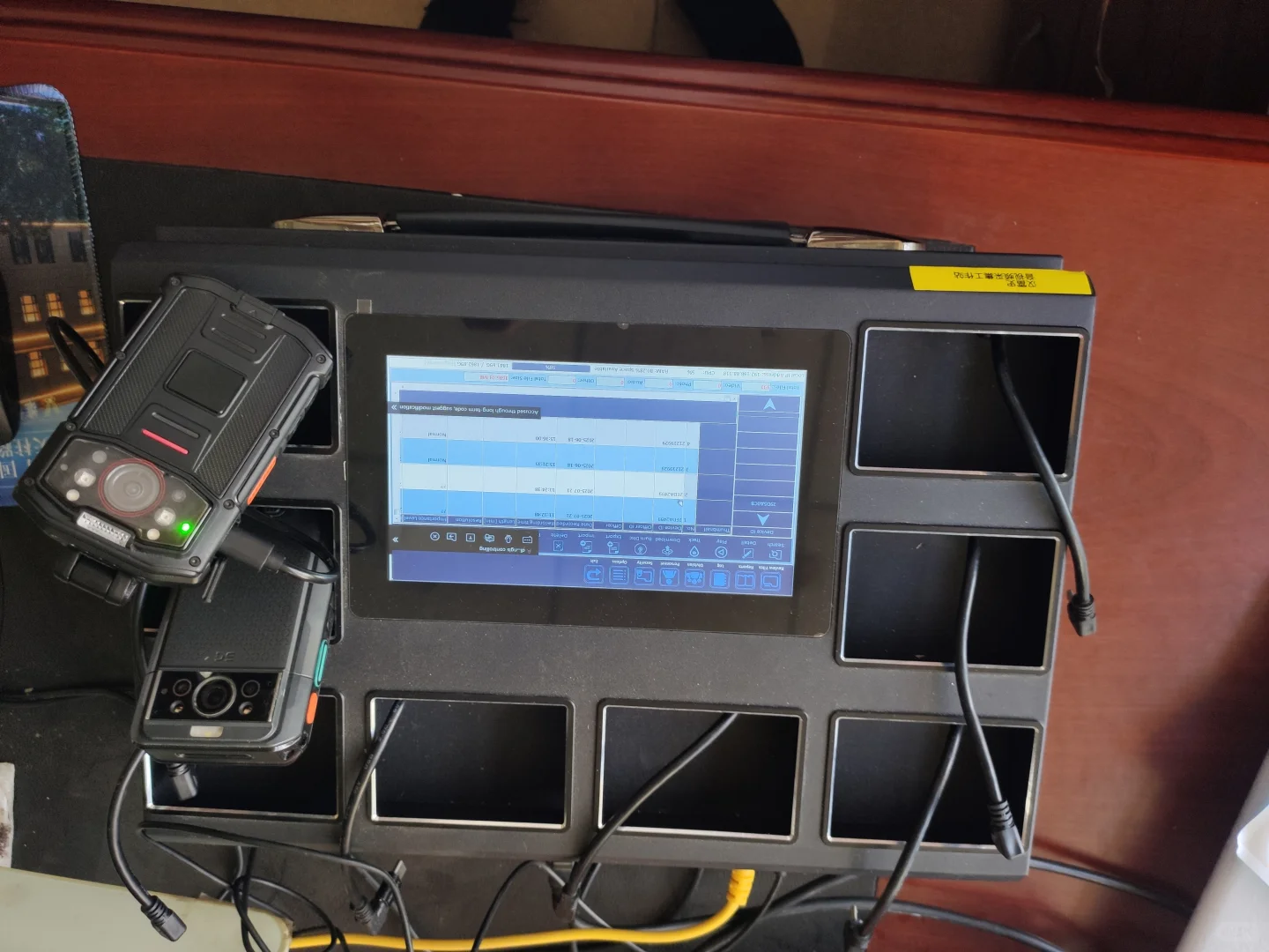 执法记录仪配套采集工作站接入统一视频平台