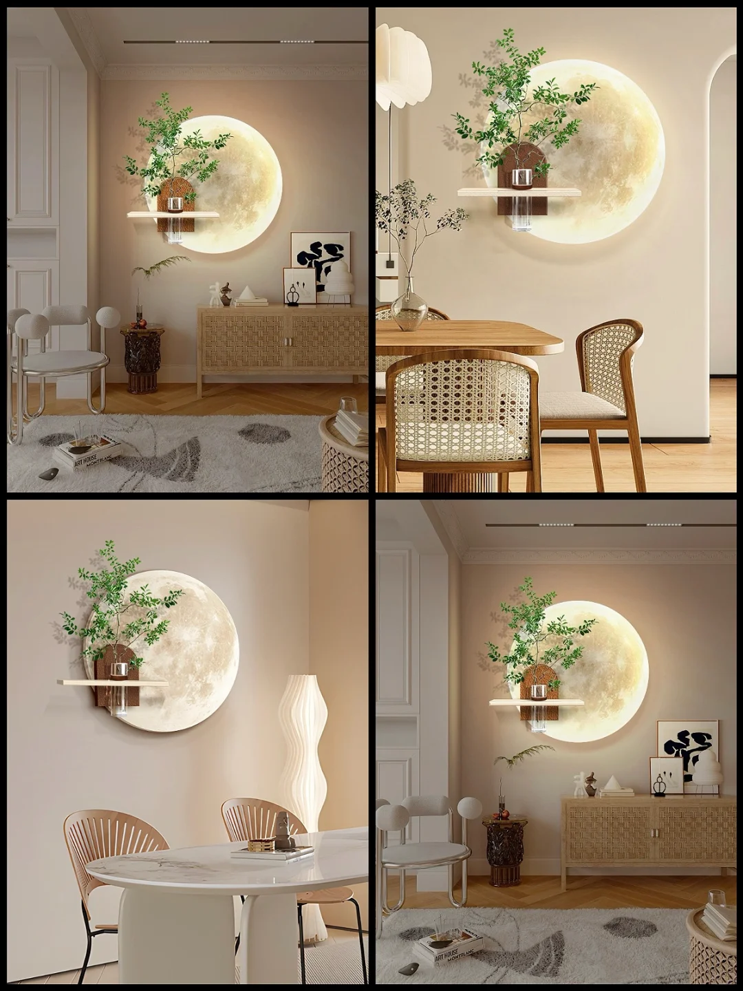 万万没想到,花瓶与画的搭配泰酷啦???