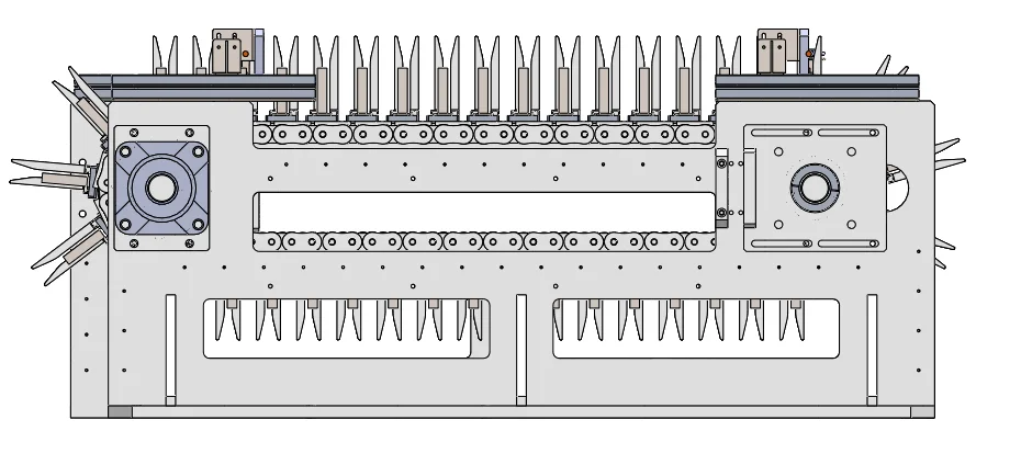 水车式链条输送机构设计全公开