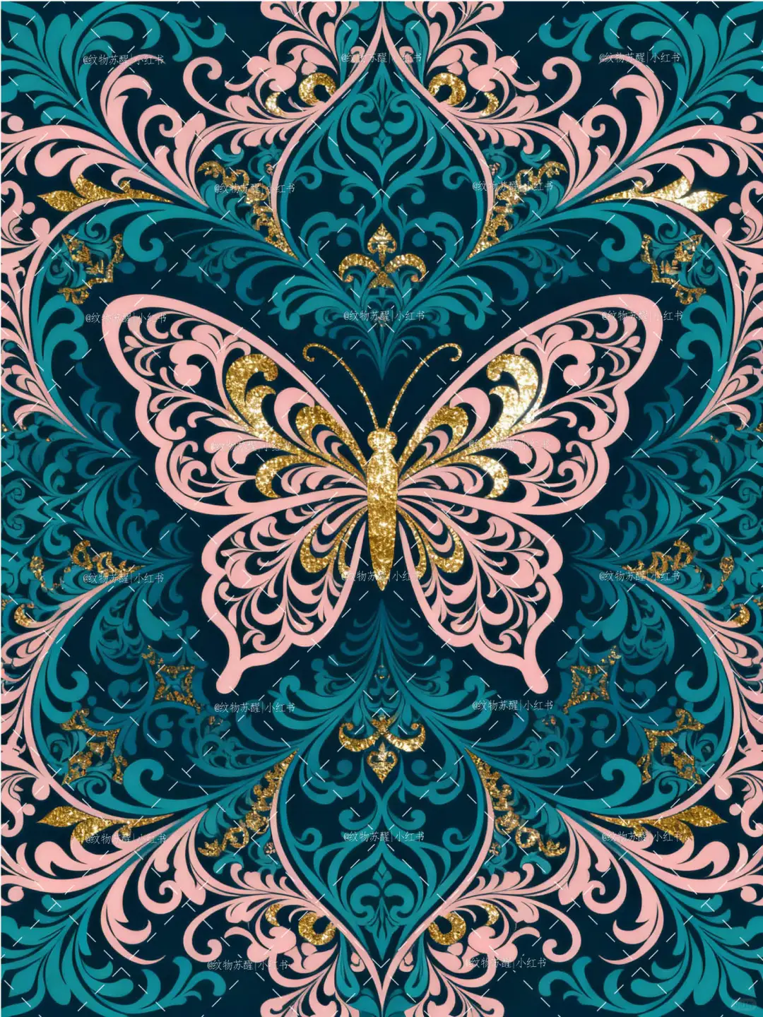 蝶纹秘境｜复古蝴蝶纹美到小众圈狂喜?