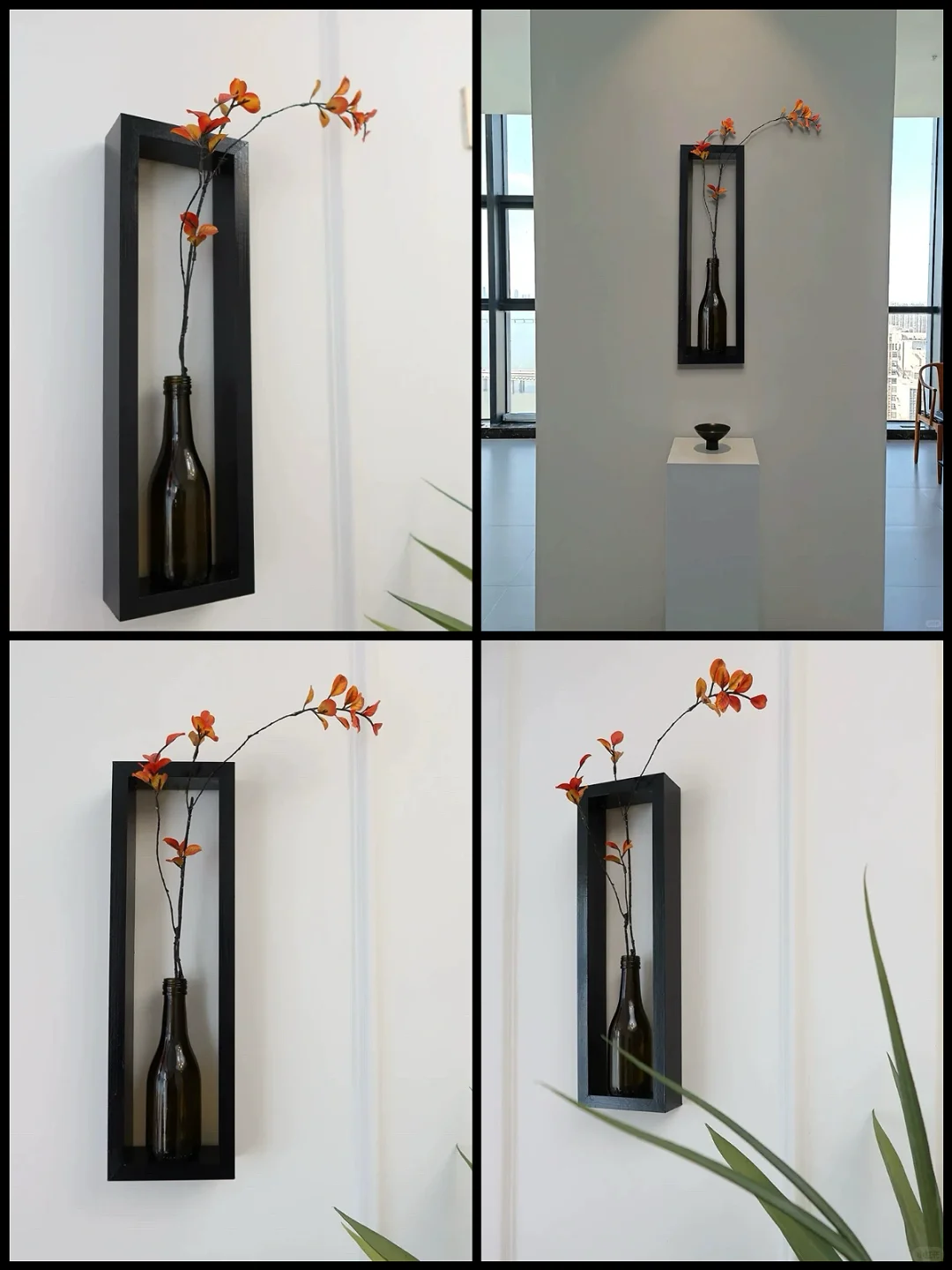 万万没想到,花瓶与画的搭配泰酷啦???