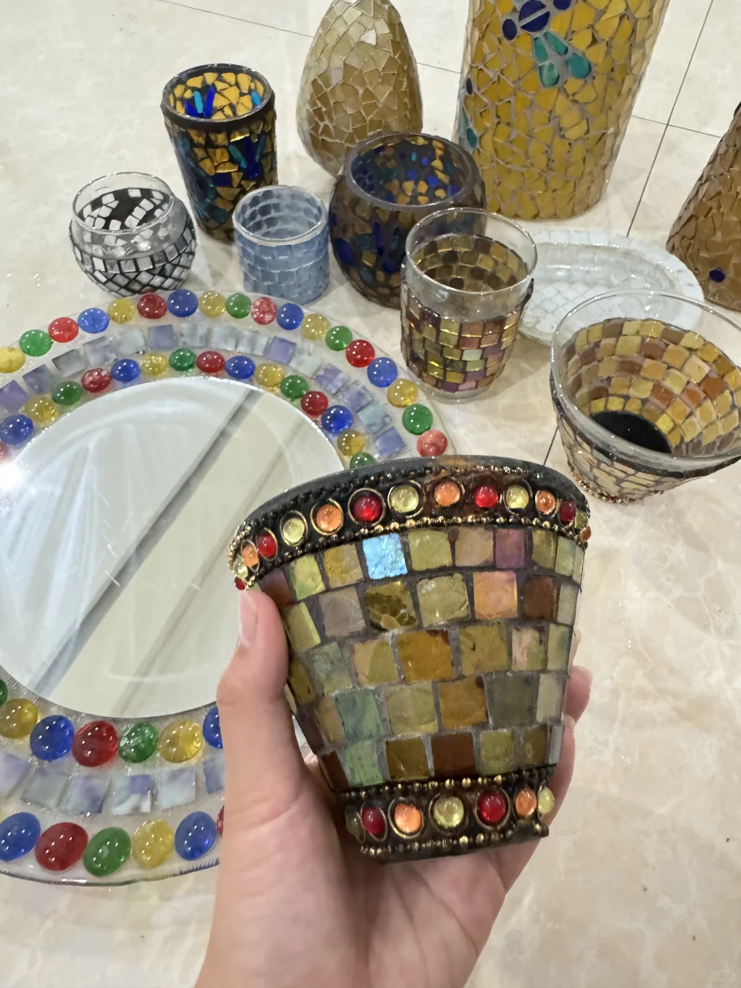 关于我花一元在淄博捡玻璃这件事