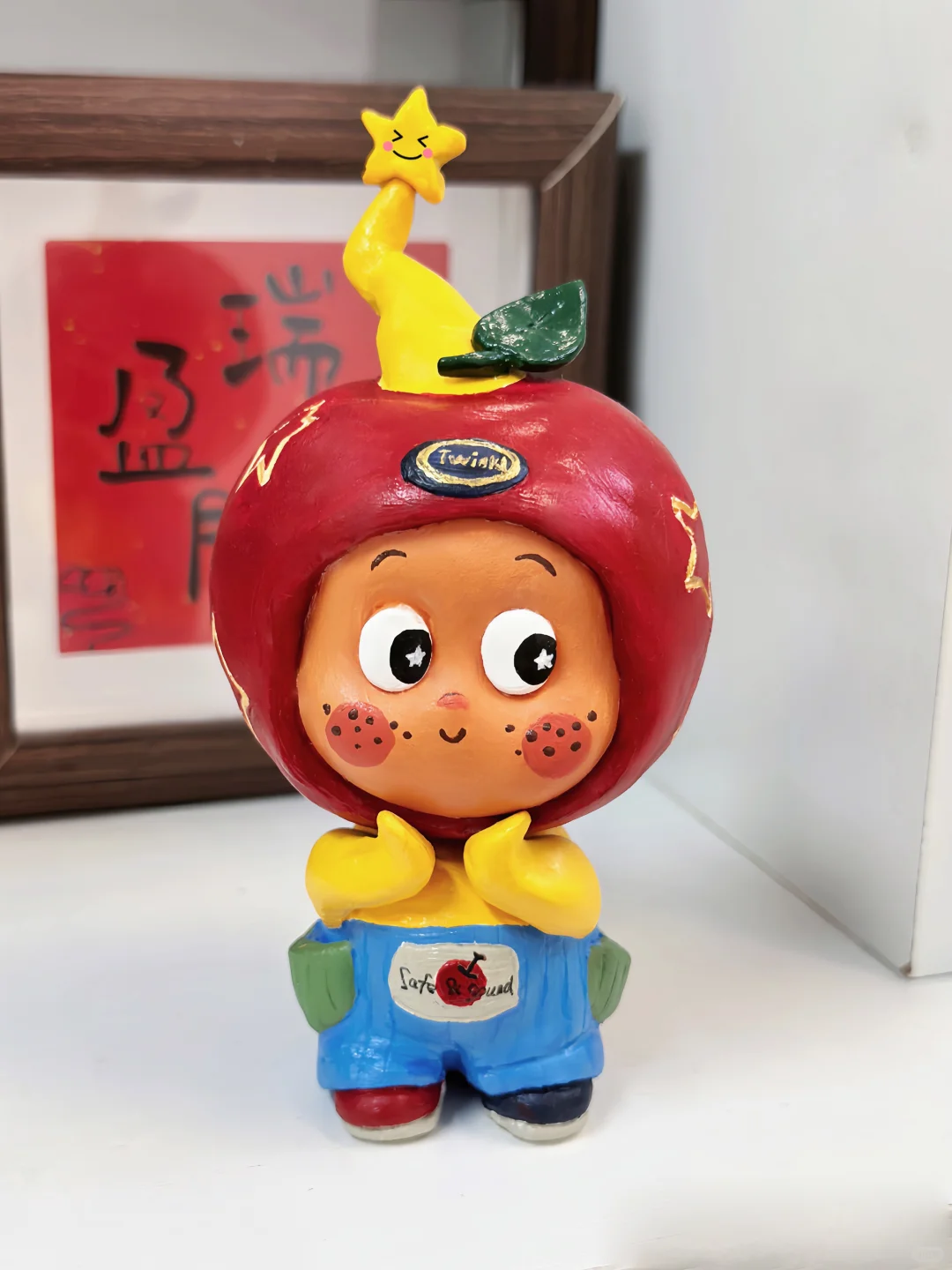 第一次做石塑粘土星星人！（附教程）