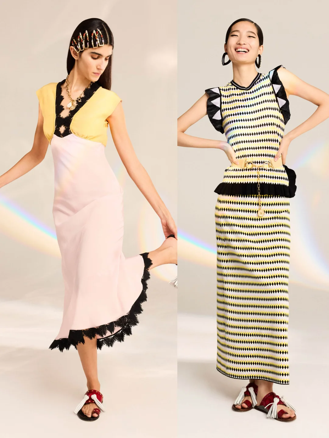 意式古典图案现代时尚｜La Doublej 2025早秋