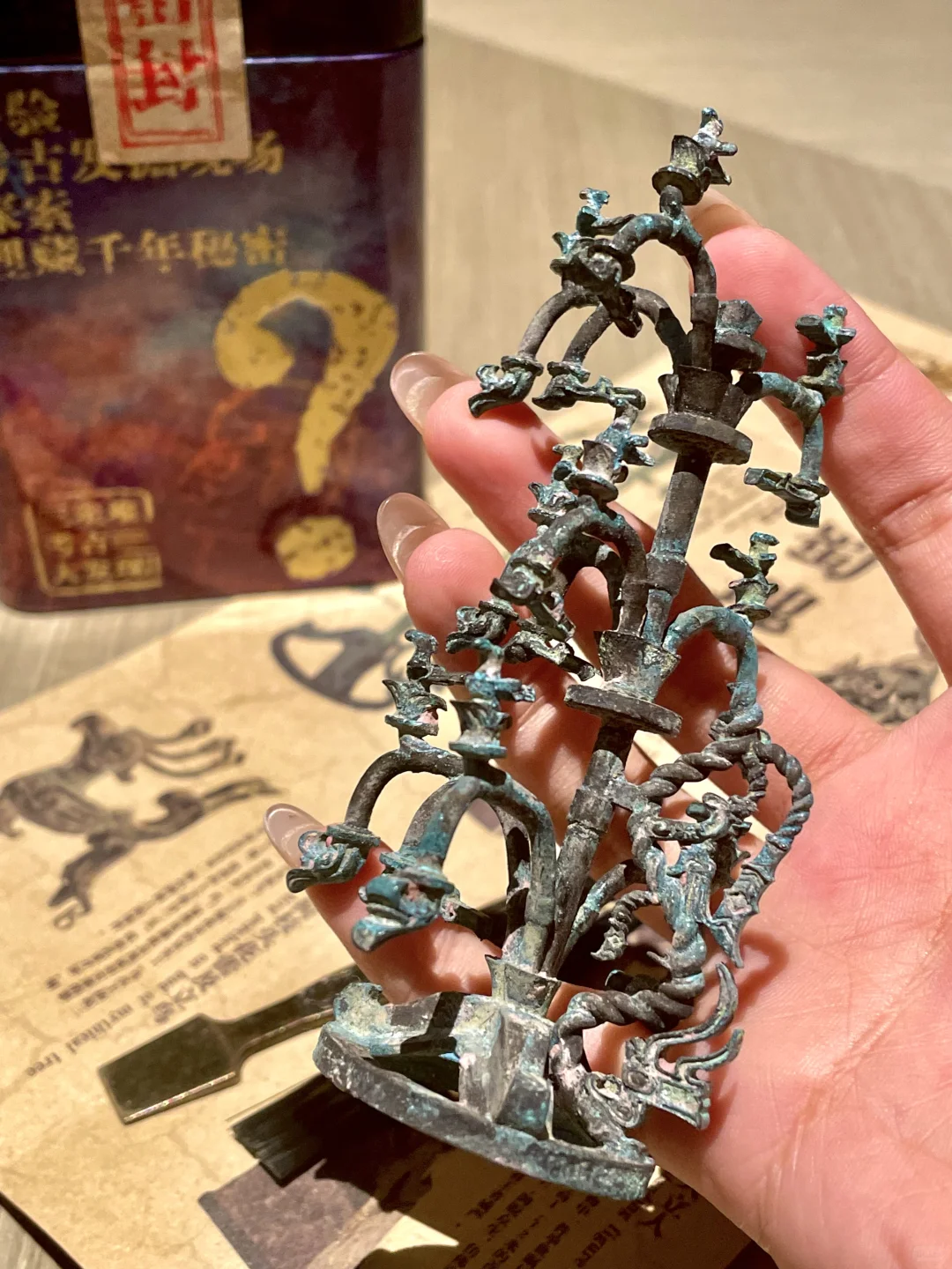 三星堆青铜神树出土过程全记录（挖土盲盒版