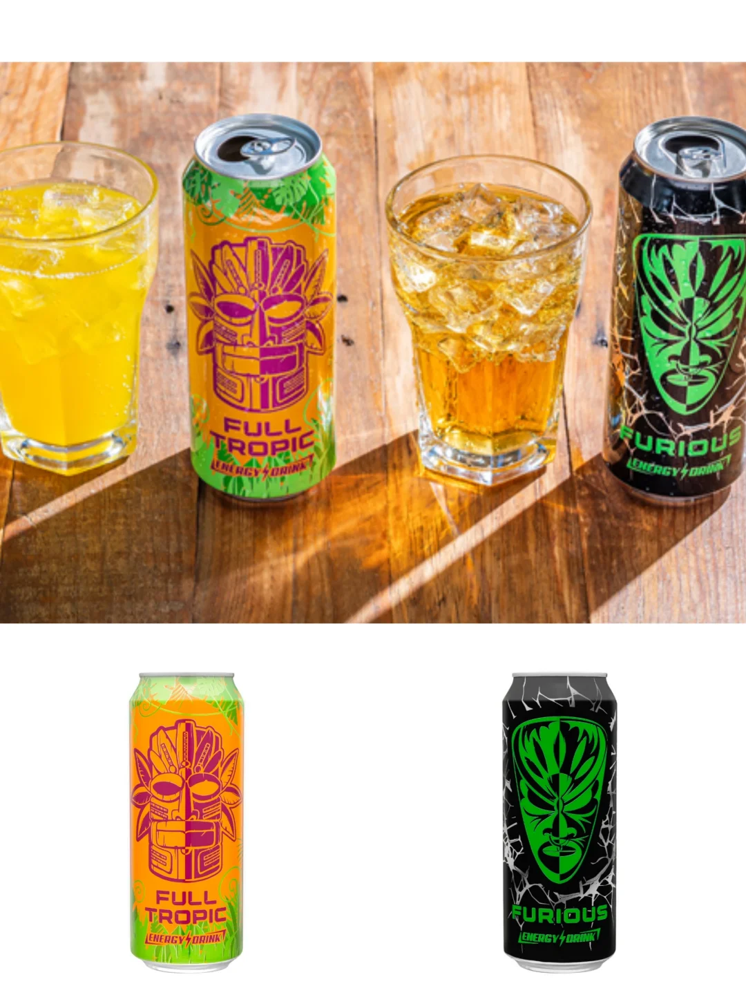 西班牙Mercadona超市的能量饮料