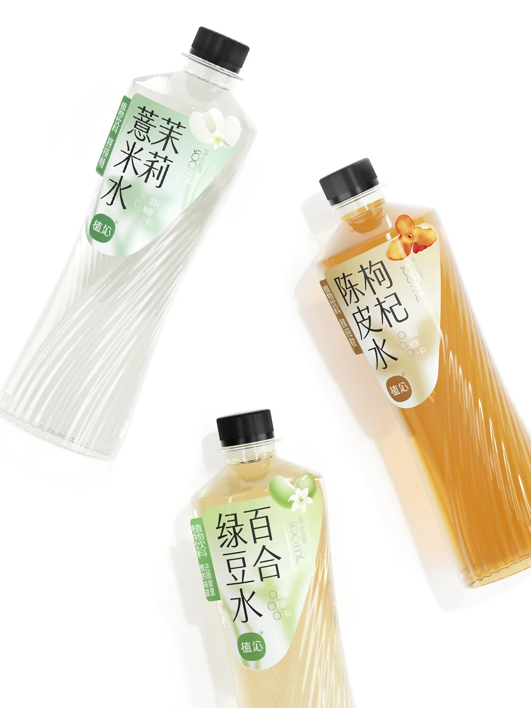 巴顿X植沁 | 养生茶饮料包装策划设计全案