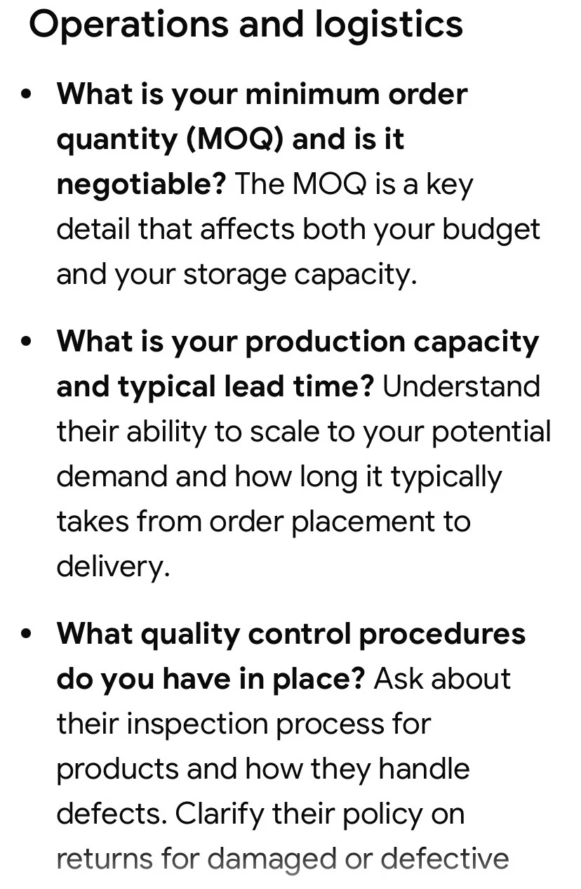 采购如何摸清供应商Supplier的情况