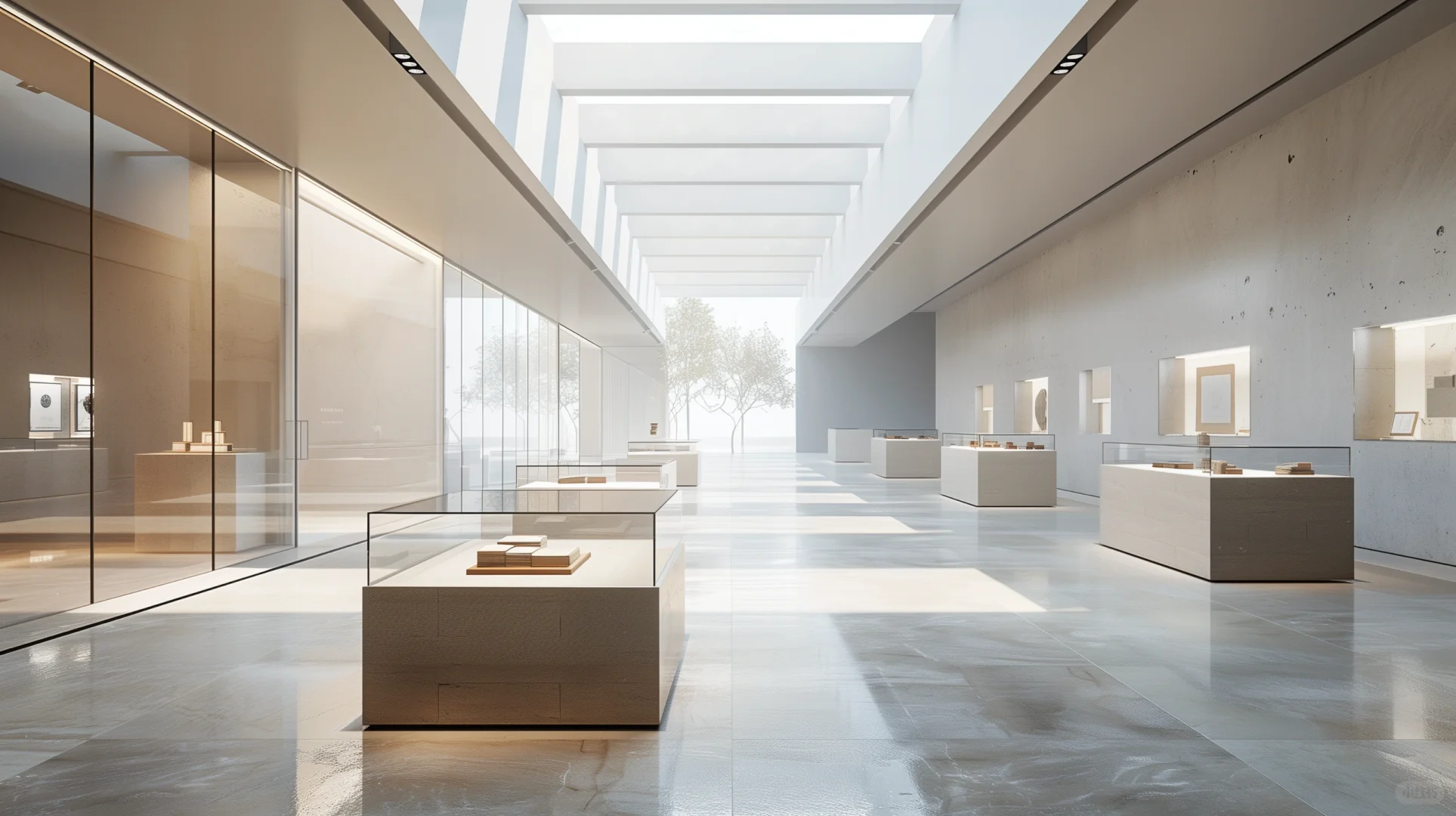 ✨ 极简美学 | 高级感十足的现代展厅设计 ✨