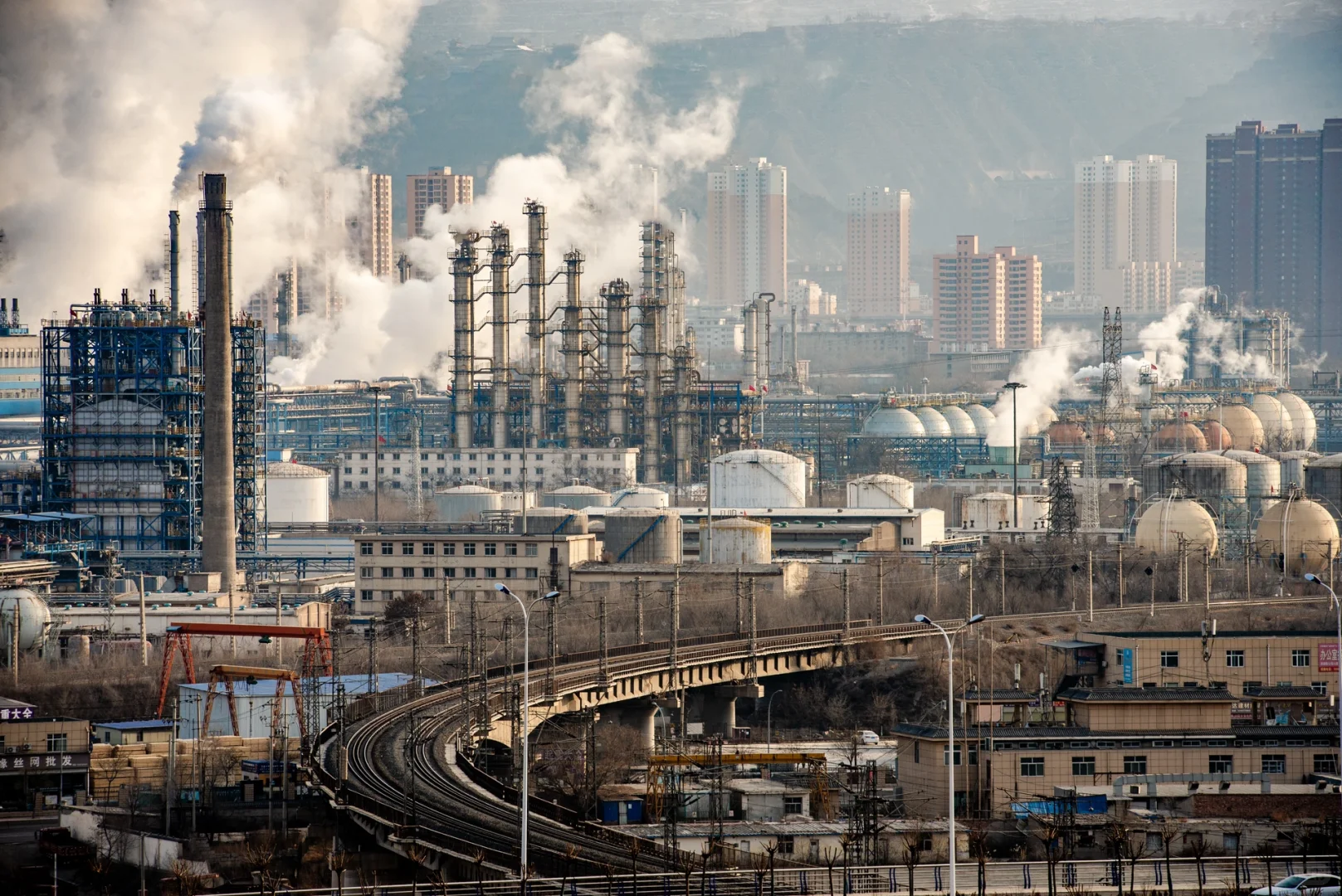 ?兰州石化 | 工业风的独特魅力?