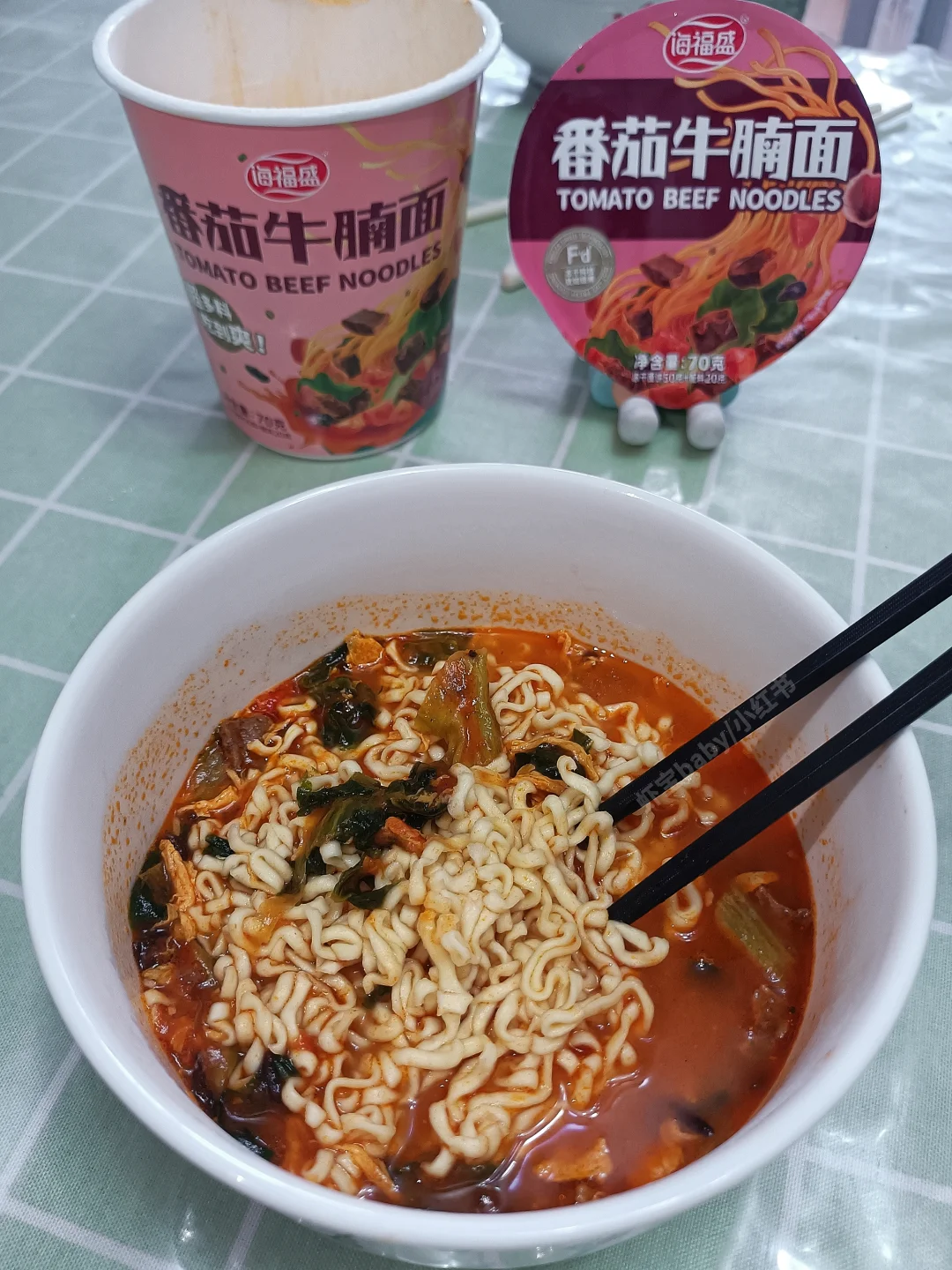 831 海福盛 冻干番茄牛腩面